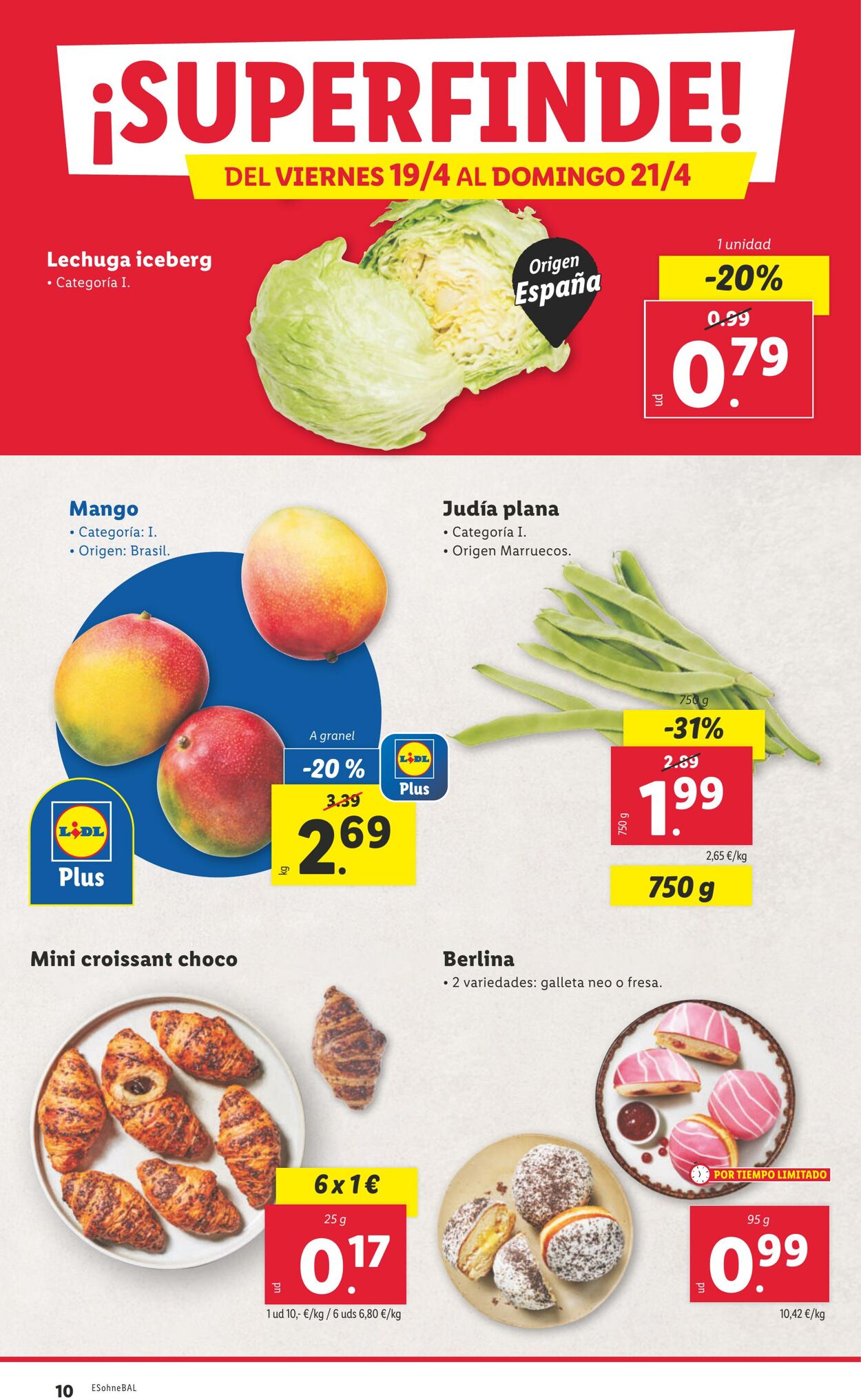 Folleto Lidl 15.04.2024 - 21.04.2024