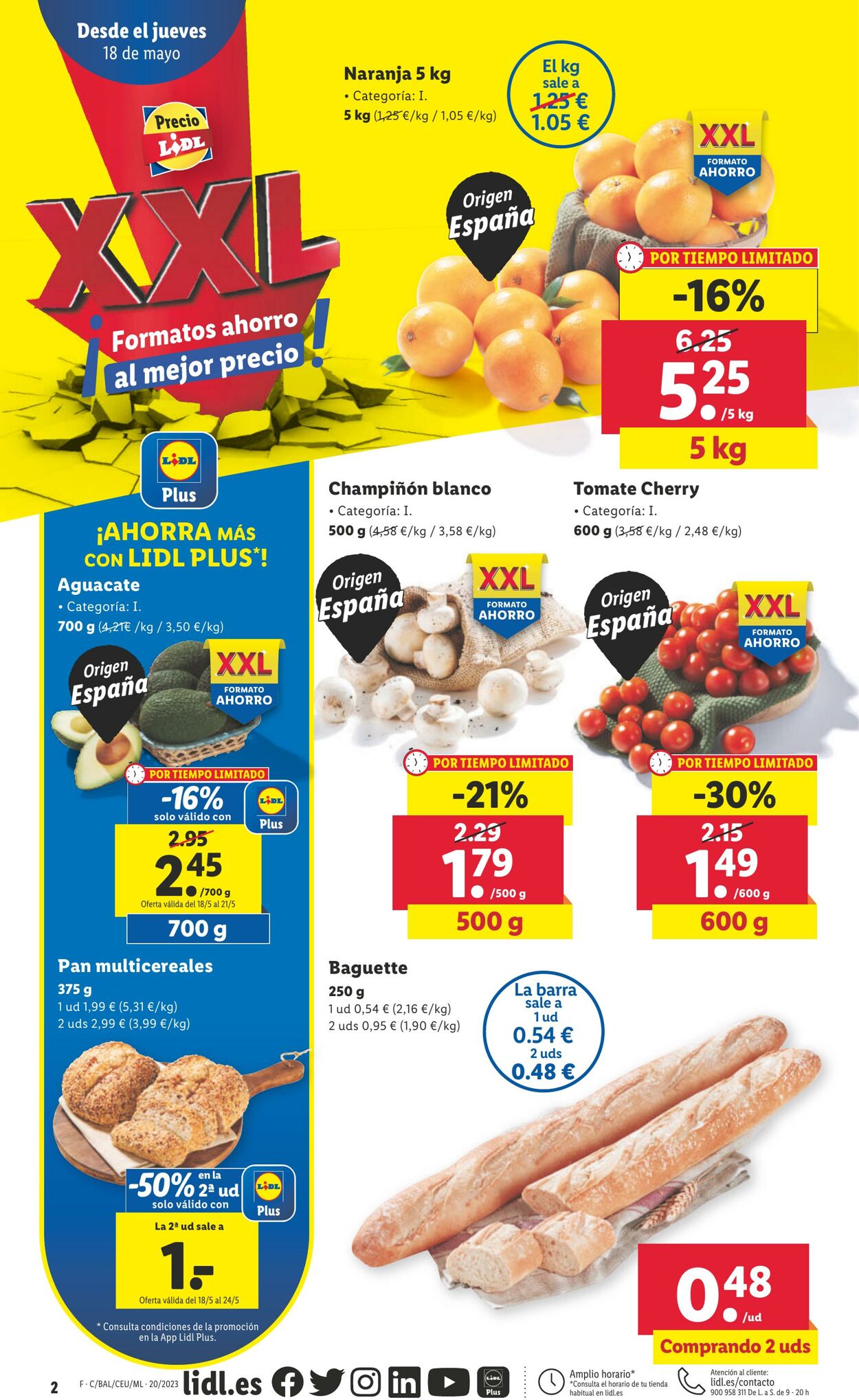 Folleto Lidl 18.05.2023 - 24.05.2023