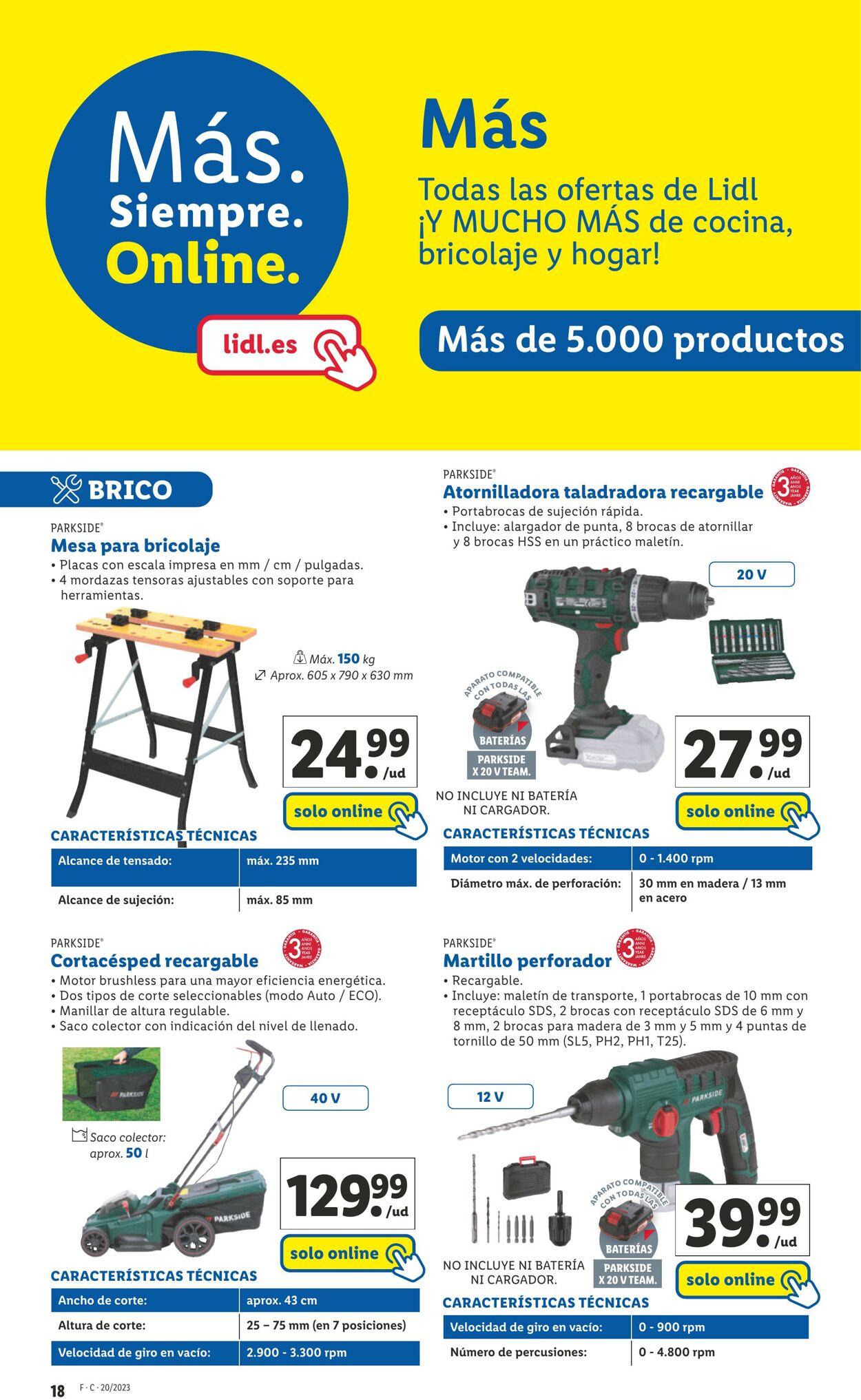 Folleto Lidl 18.05.2023 - 24.05.2023