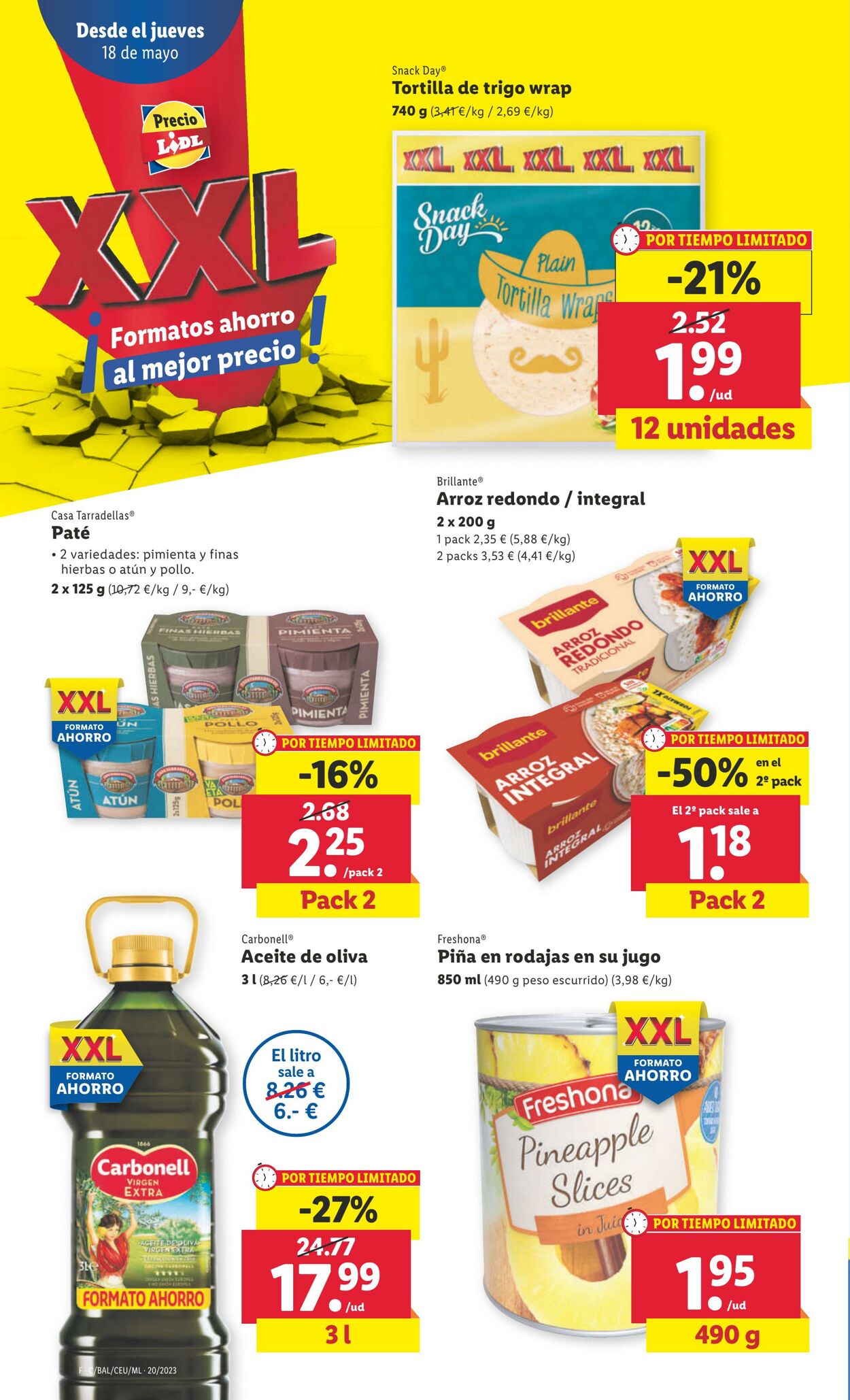 Folleto Lidl 18.05.2023 - 24.05.2023