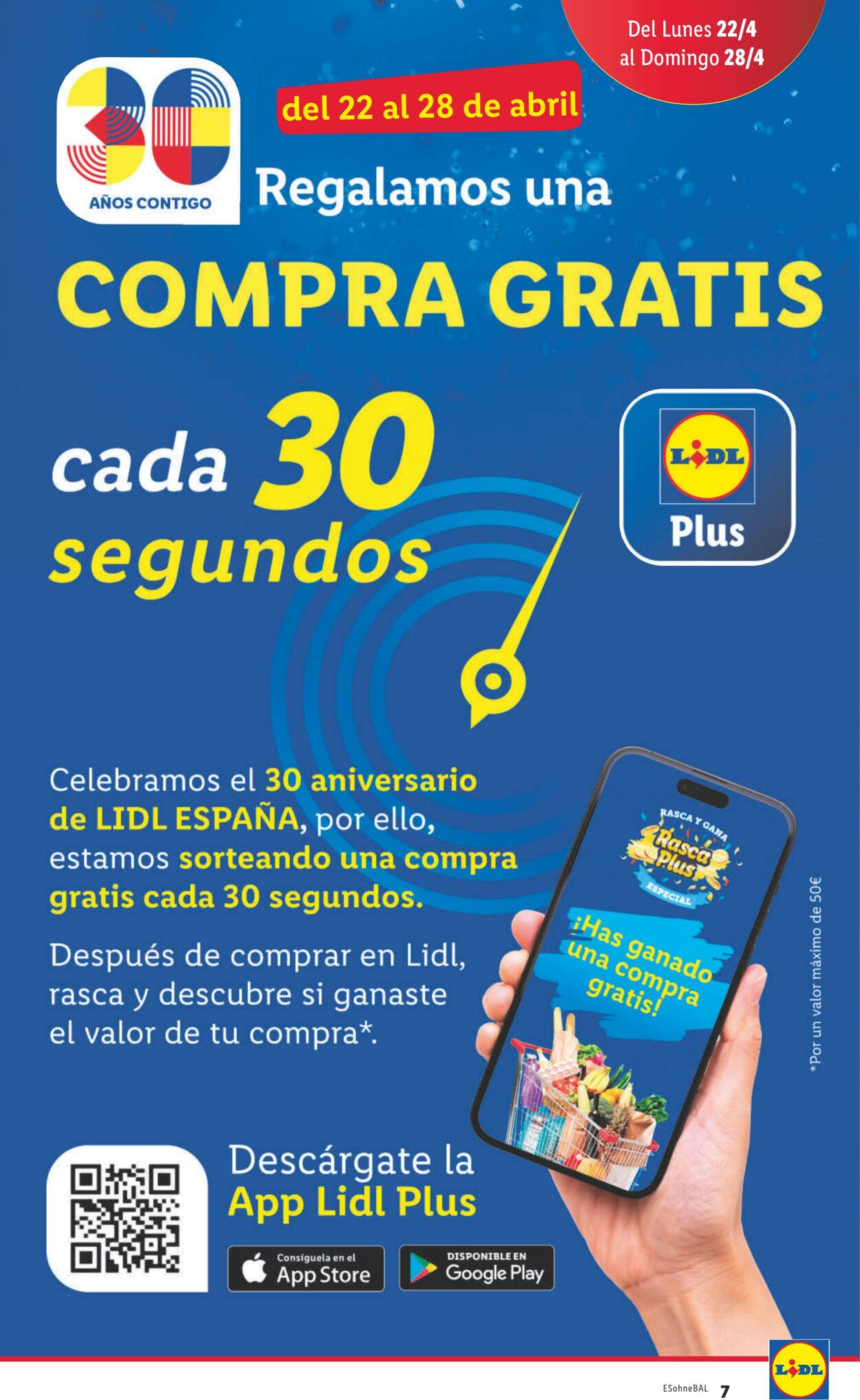 Folleto Lidl 22.04.2024 - 28.04.2024