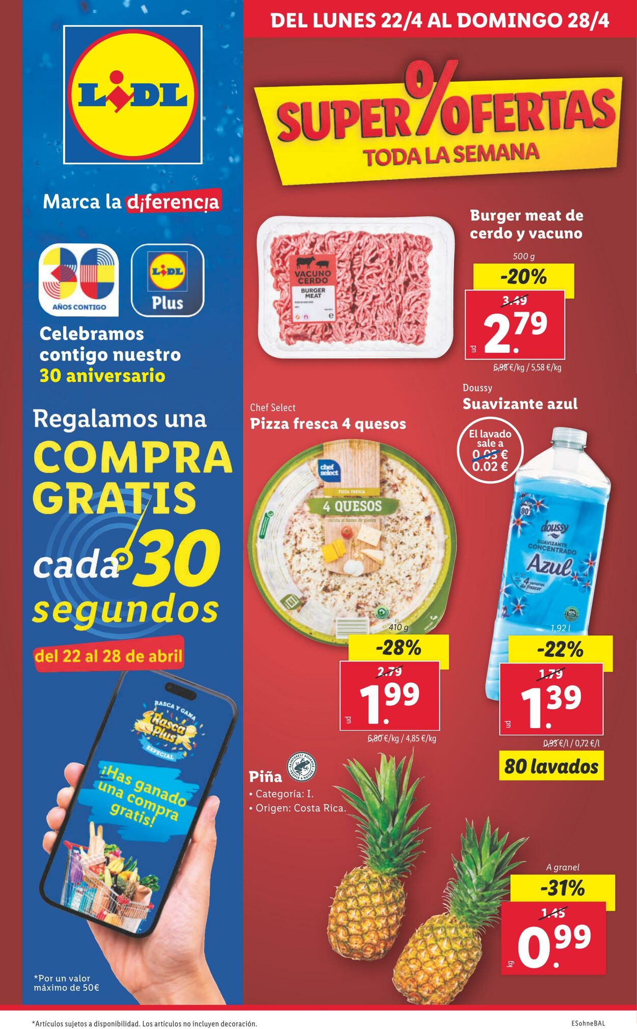 Folleto Lidl 22.04.2024 - 28.04.2024