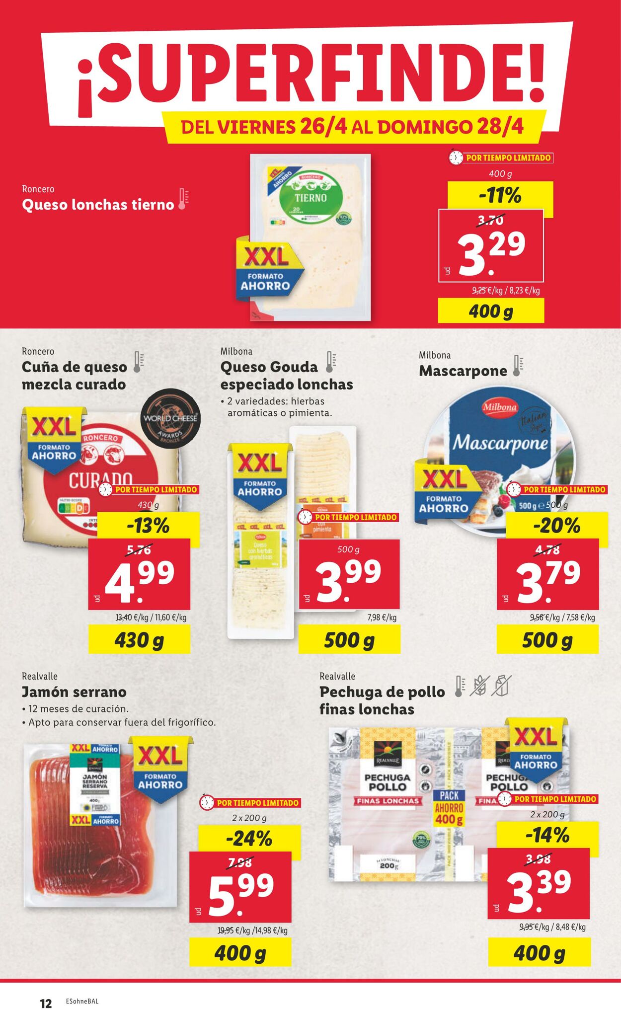 Folleto Lidl 22.04.2024 - 28.04.2024