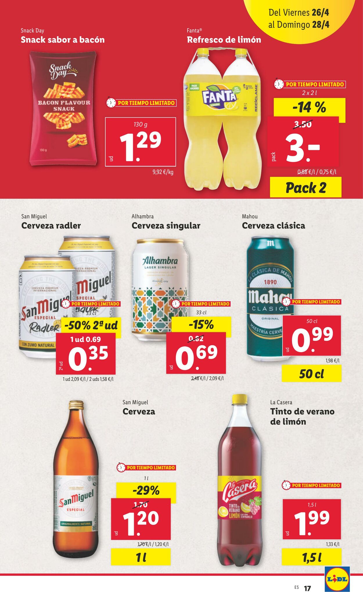 Folleto Lidl 22.04.2024 - 28.04.2024