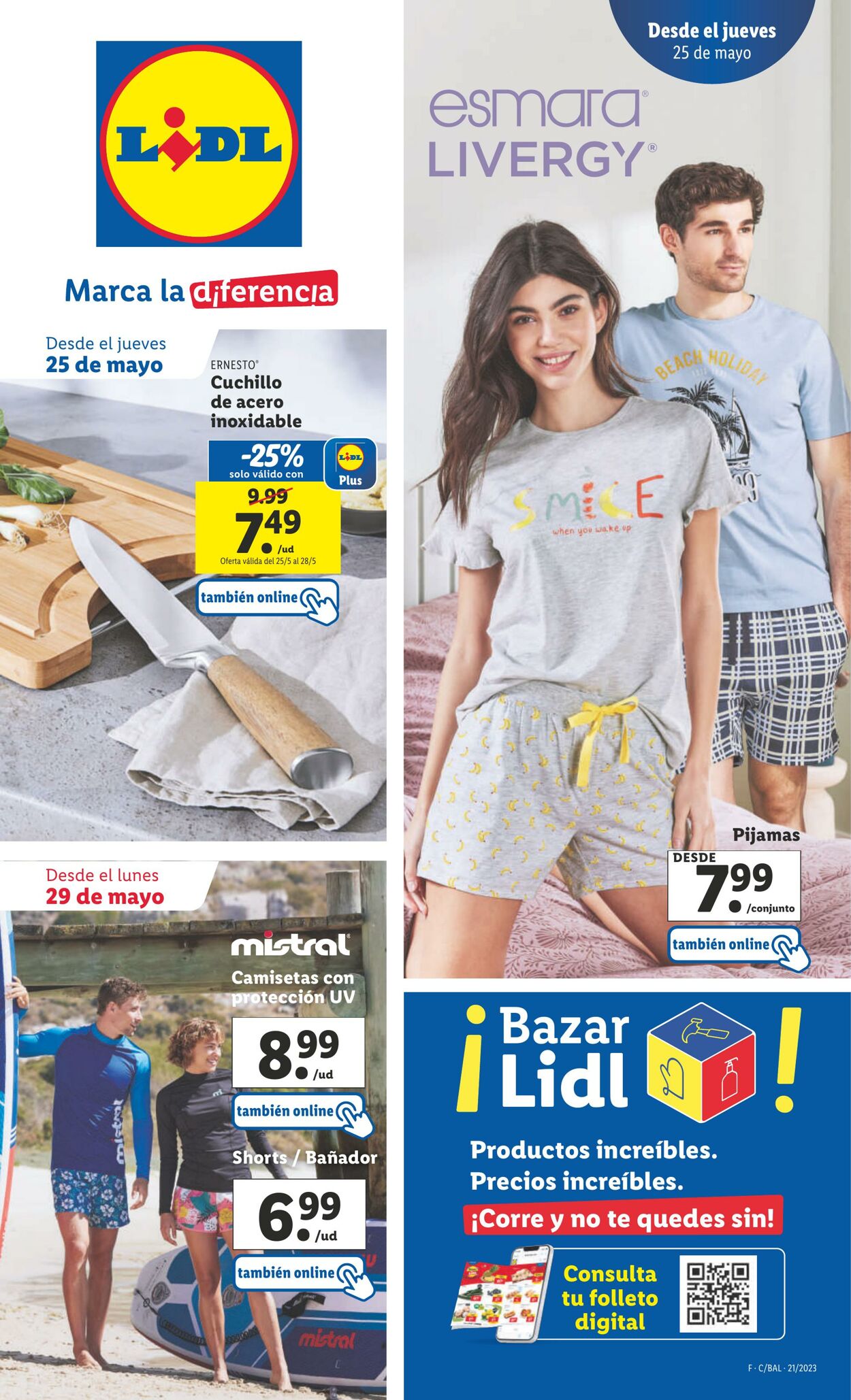 Folleto Lidl 25.05.2023 - 31.05.2023