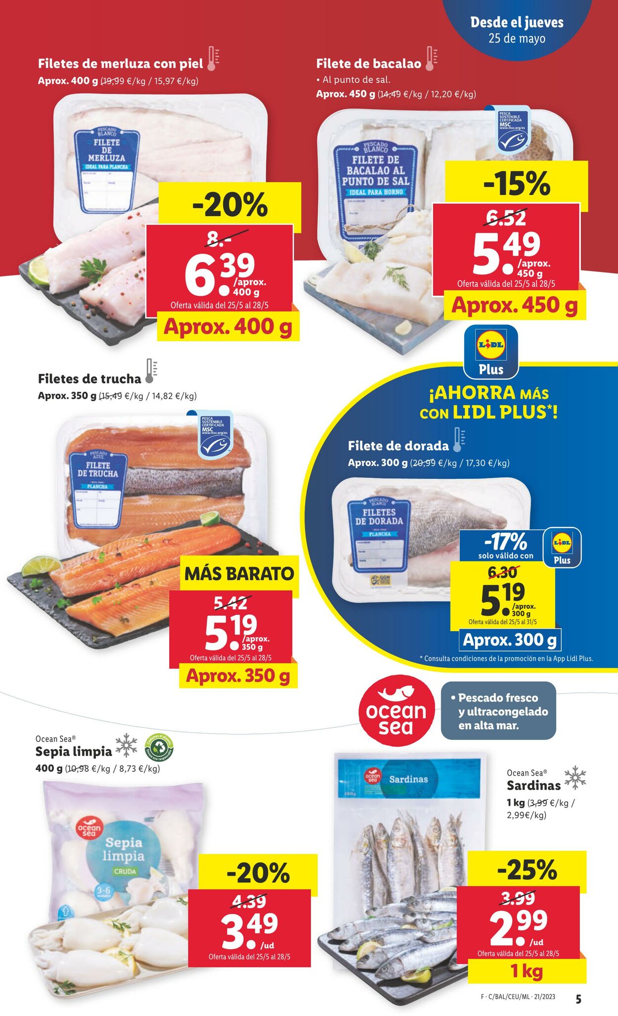 Folleto Lidl 25.05.2023 - 31.05.2023