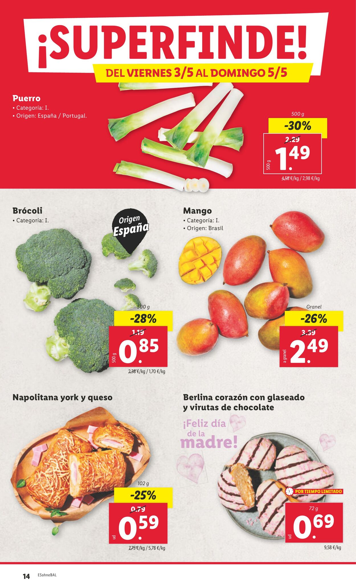 Folleto Lidl 29.04.2024 - 05.05.2024