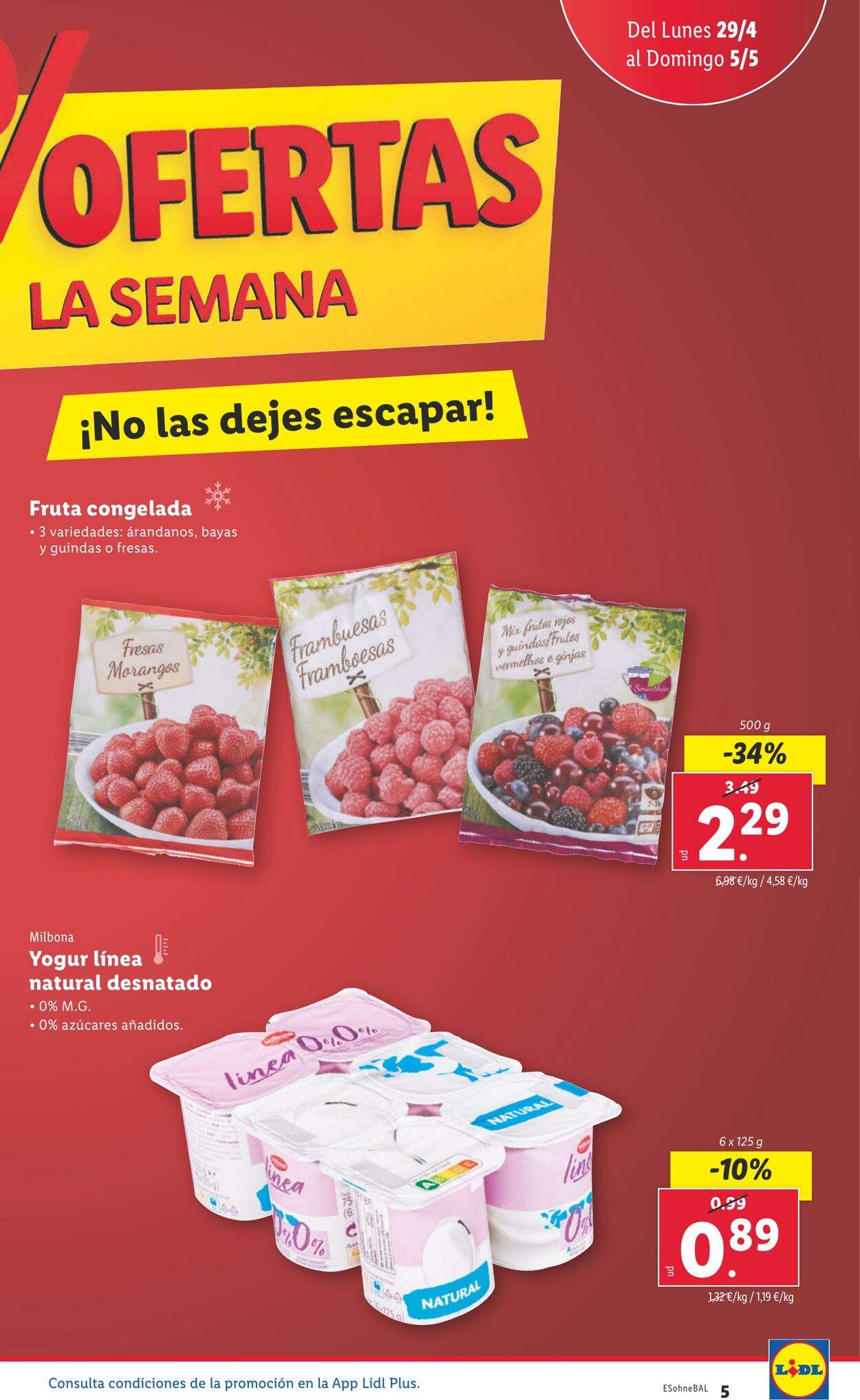 Folleto Lidl 29.04.2024 - 05.05.2024