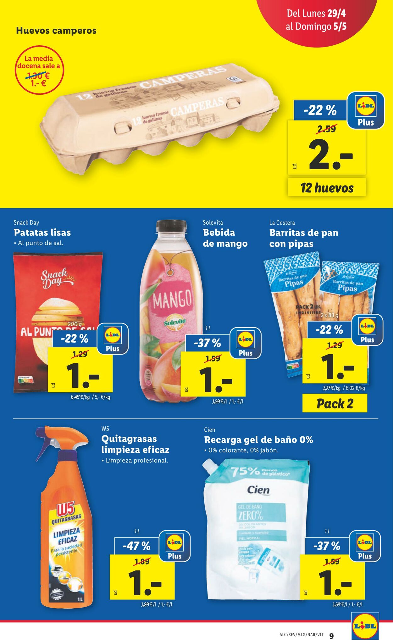 Folleto Lidl 29.04.2024 - 05.05.2024