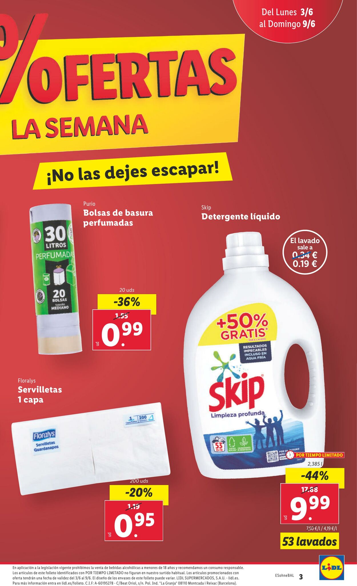 Folleto Lidl 03.06.2024 - 09.06.2024