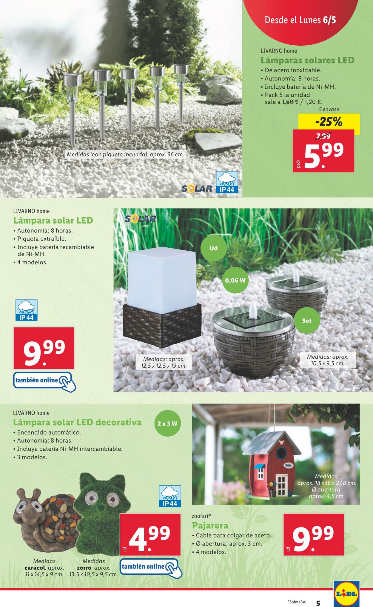 Folleto Lidl 06.05.2024 - 10.05.2024