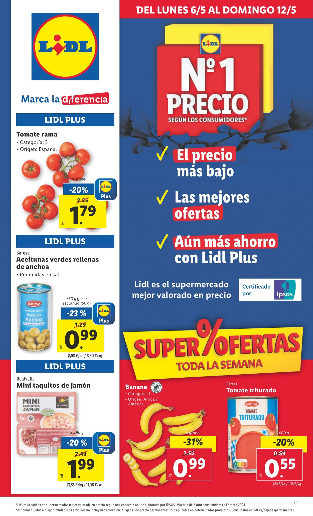 Folleto Lidl 06.05.2024 - 10.05.2024