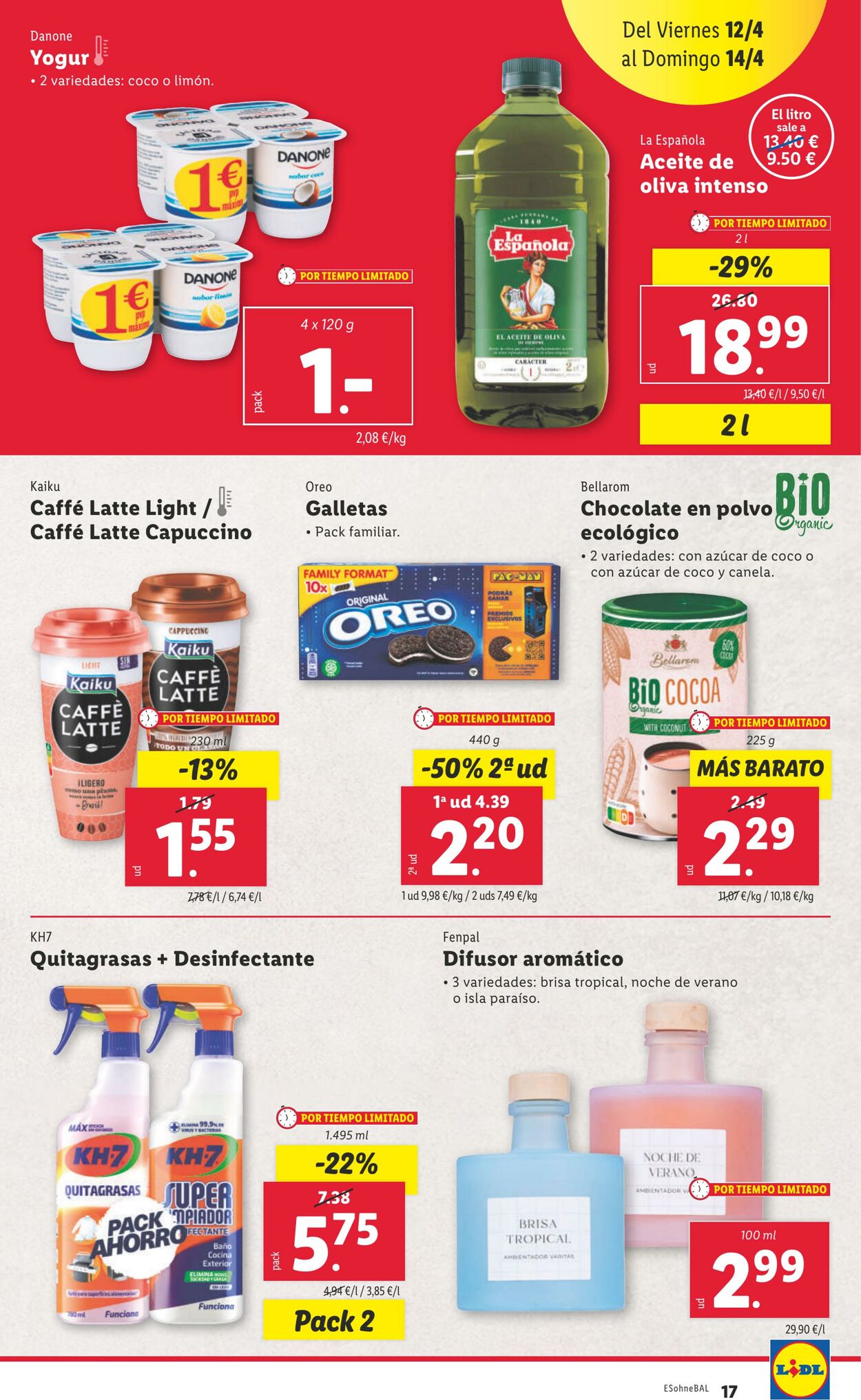 Folleto Lidl 08.04.2024 - 14.04.2024