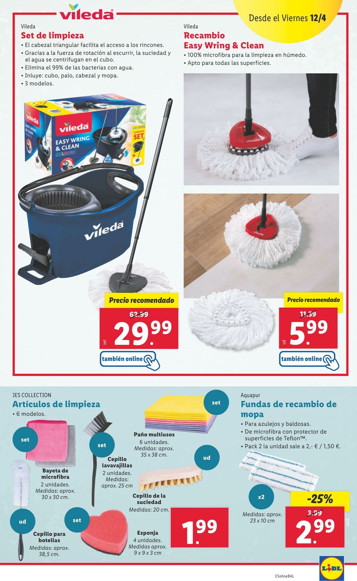 Folleto Lidl 08.04.2024 - 14.04.2024