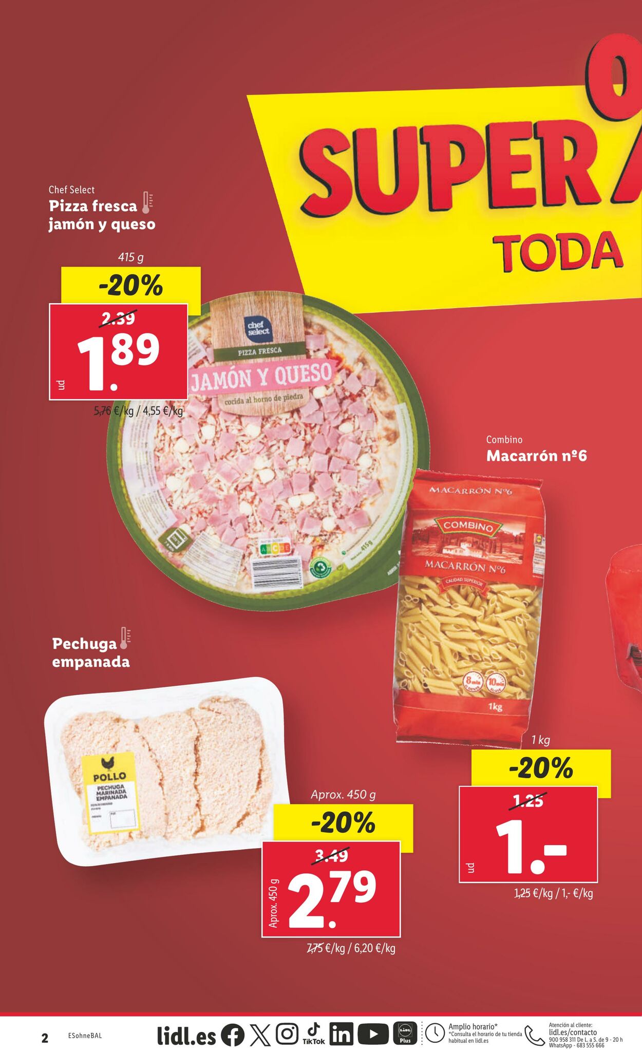 Folleto Lidl 08.04.2024 - 14.04.2024