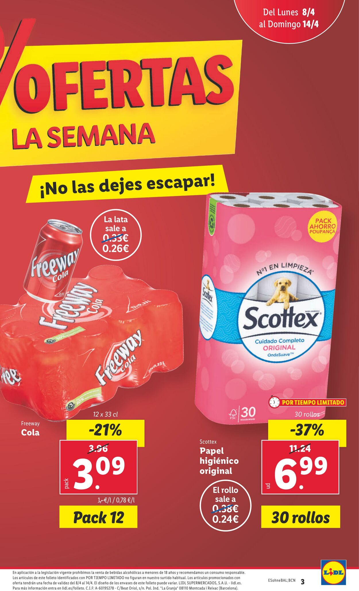 Folleto Lidl 08.04.2024 - 14.04.2024