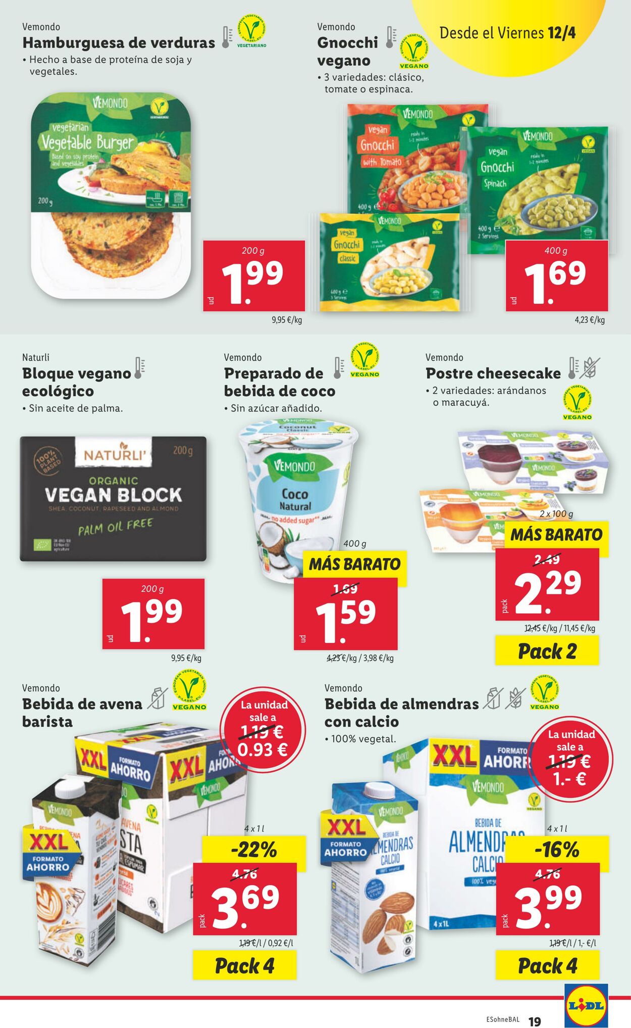 Folleto Lidl 08.04.2024 - 14.04.2024