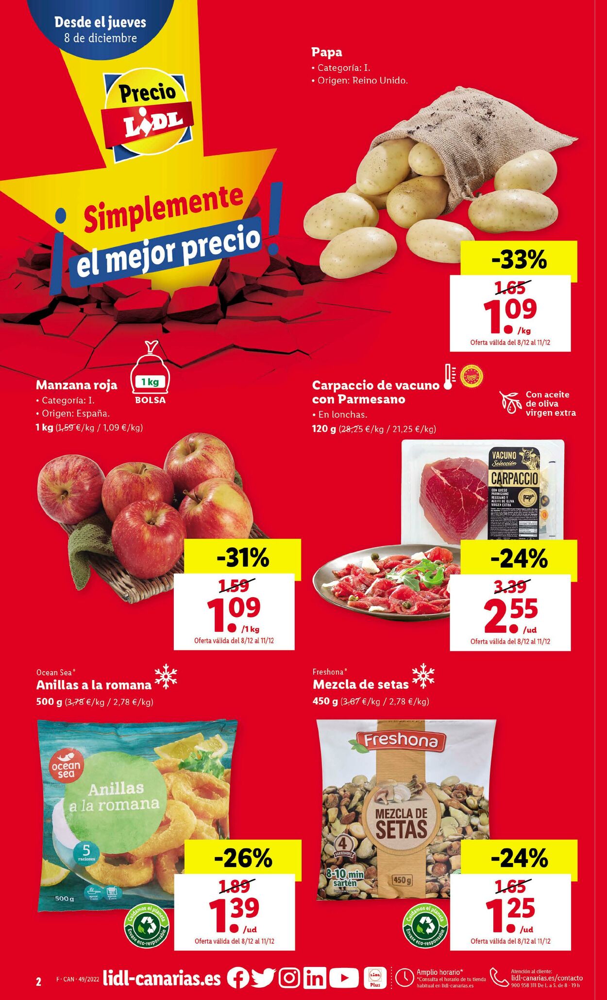 Folleto Lidl 08.12.2022 - 14.12.2022