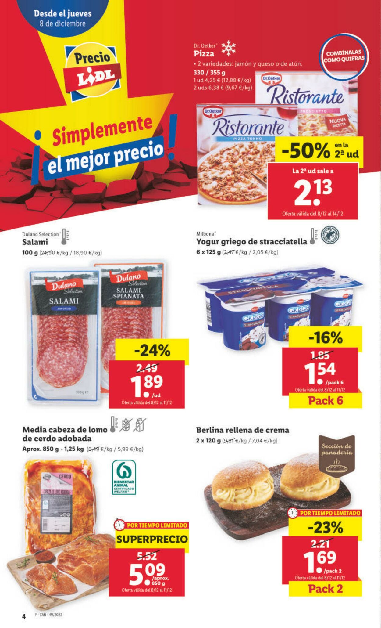 Folleto Lidl 08.12.2022 - 14.12.2022