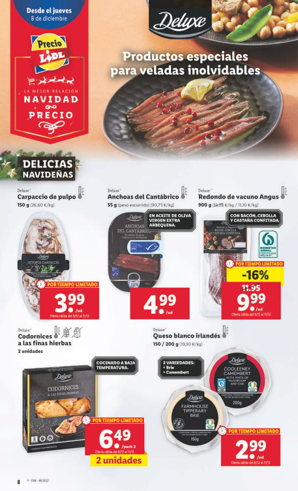 Folleto Lidl 08.12.2022 - 14.12.2022