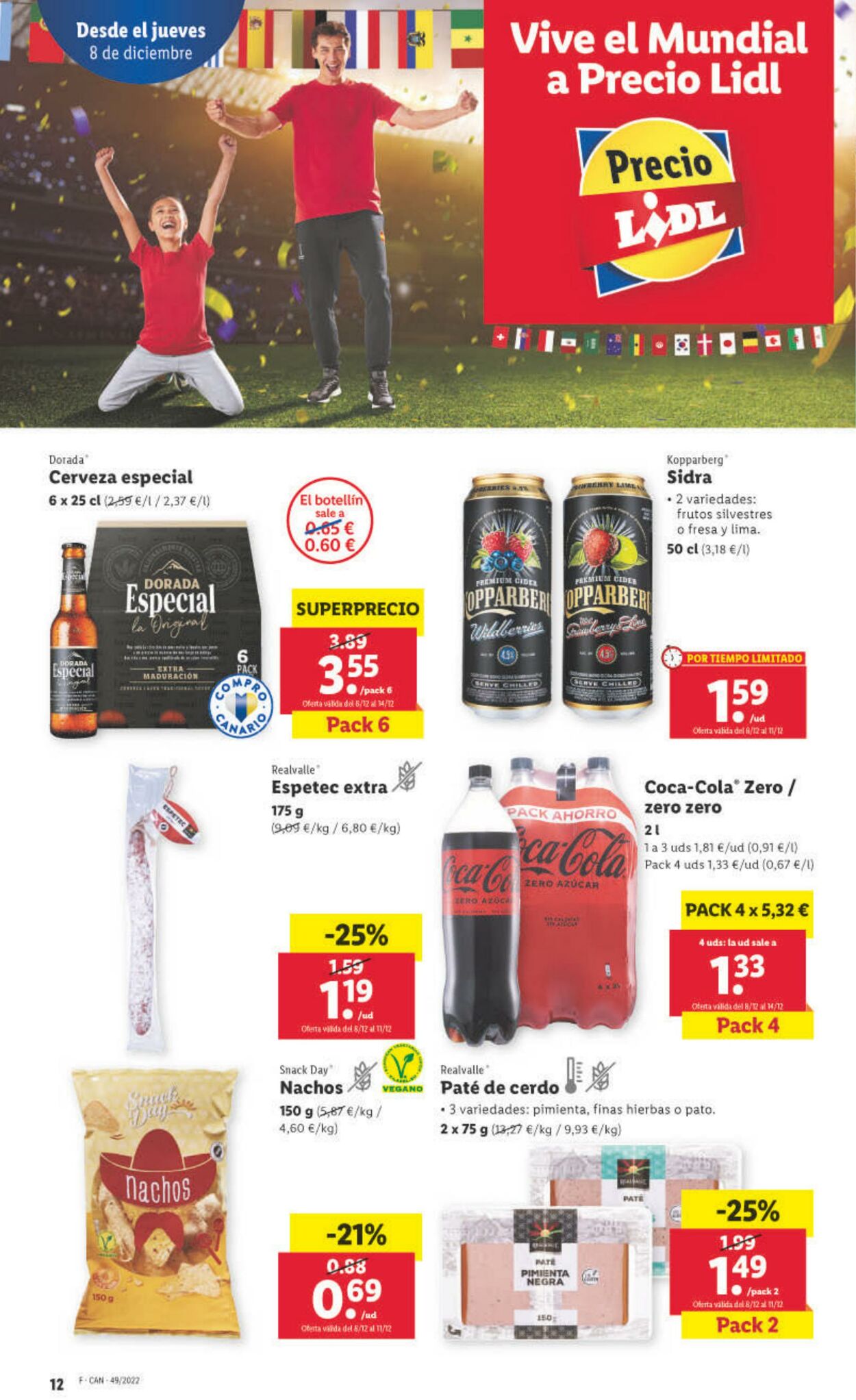 Folleto Lidl 08.12.2022 - 14.12.2022