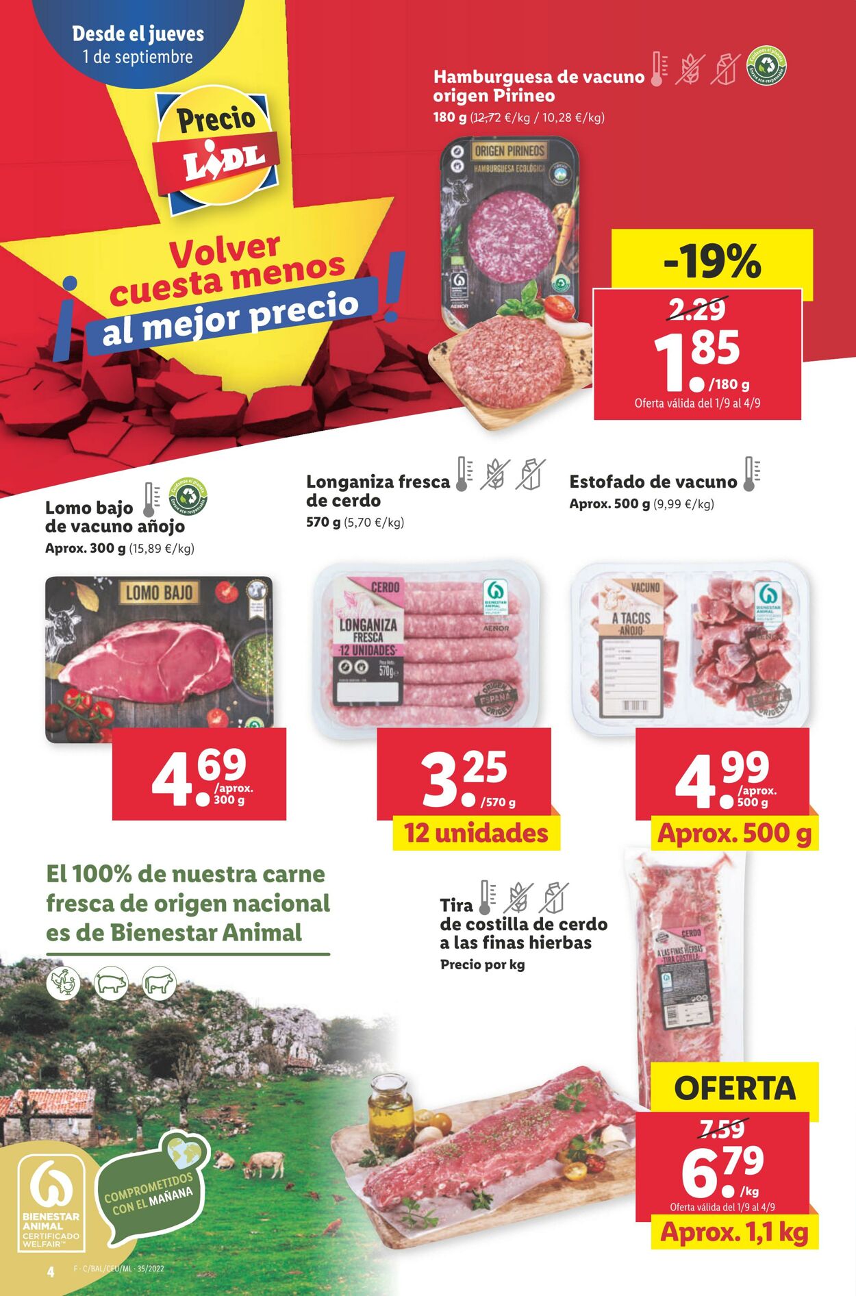 Folleto Lidl 01.09.2022 - 07.09.2022