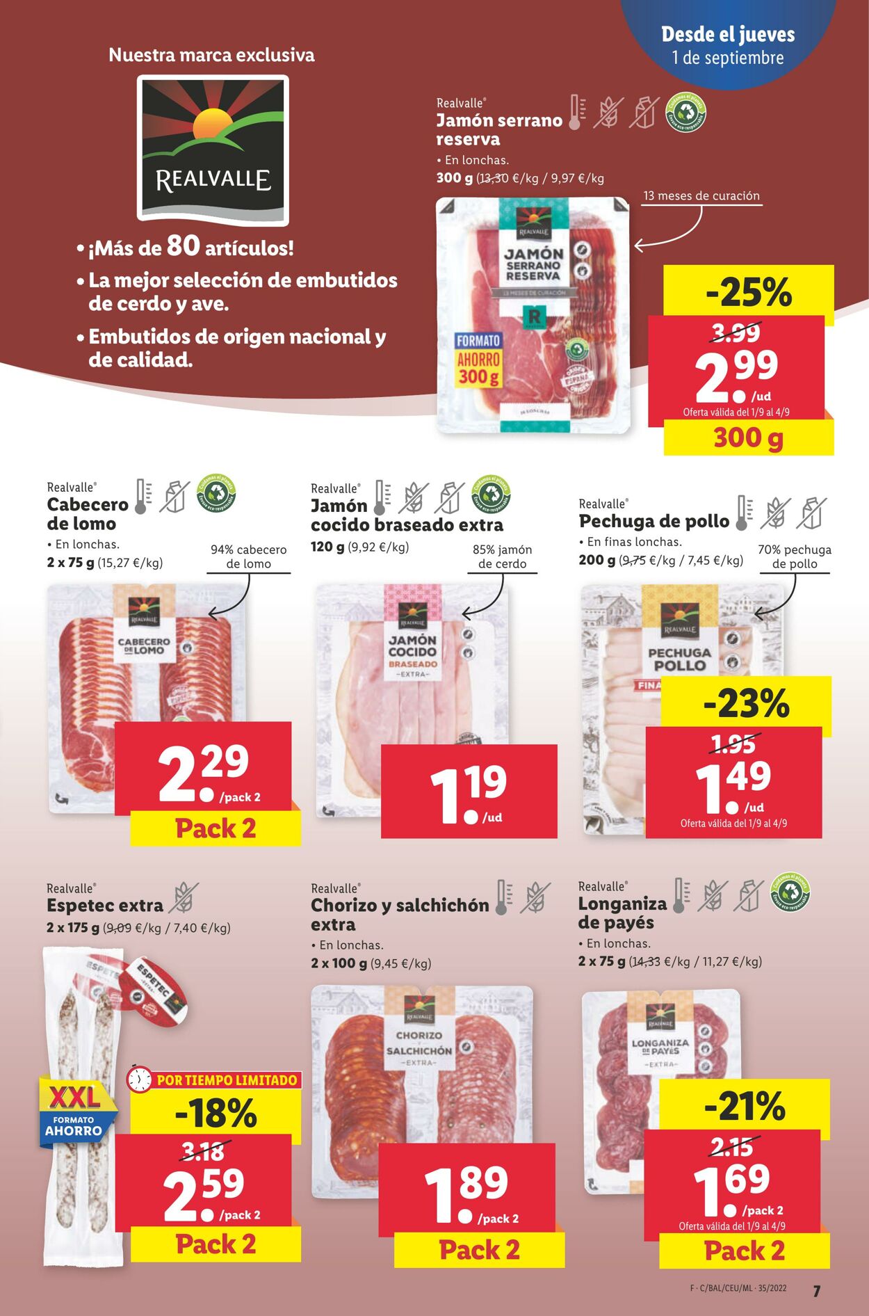 Folleto Lidl 01.09.2022 - 07.09.2022