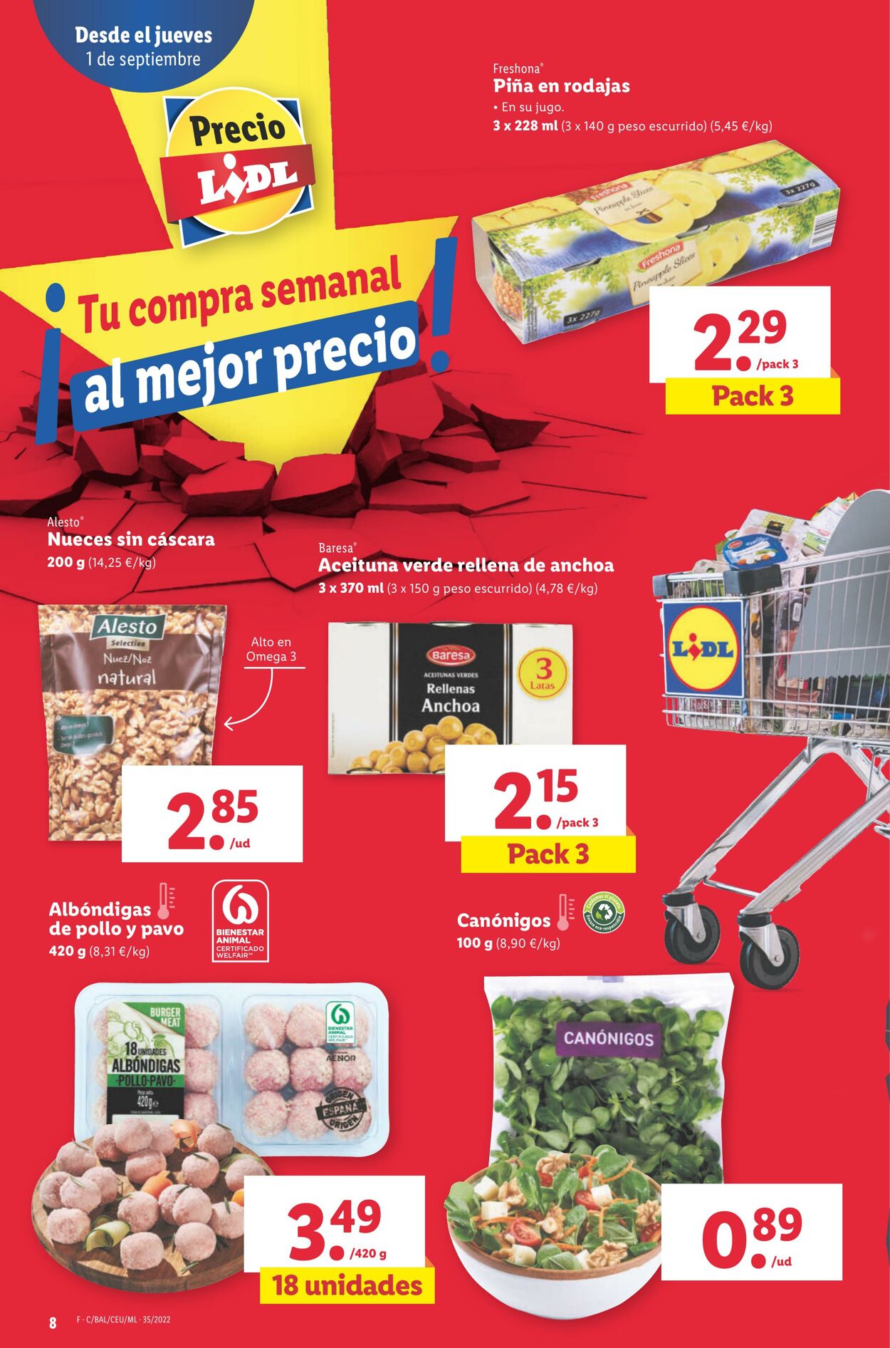 Folleto Lidl 01.09.2022 - 07.09.2022