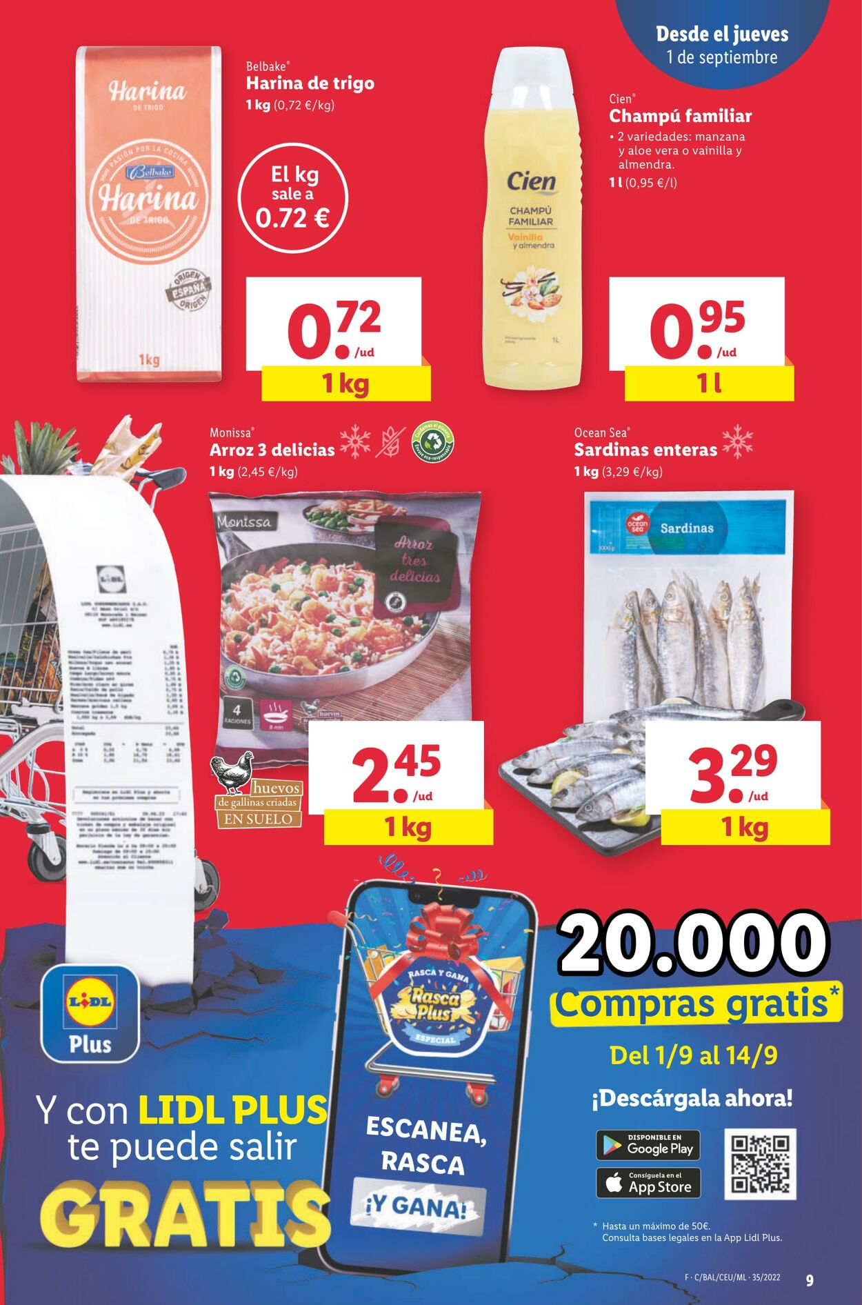 Folleto Lidl 01.09.2022 - 07.09.2022