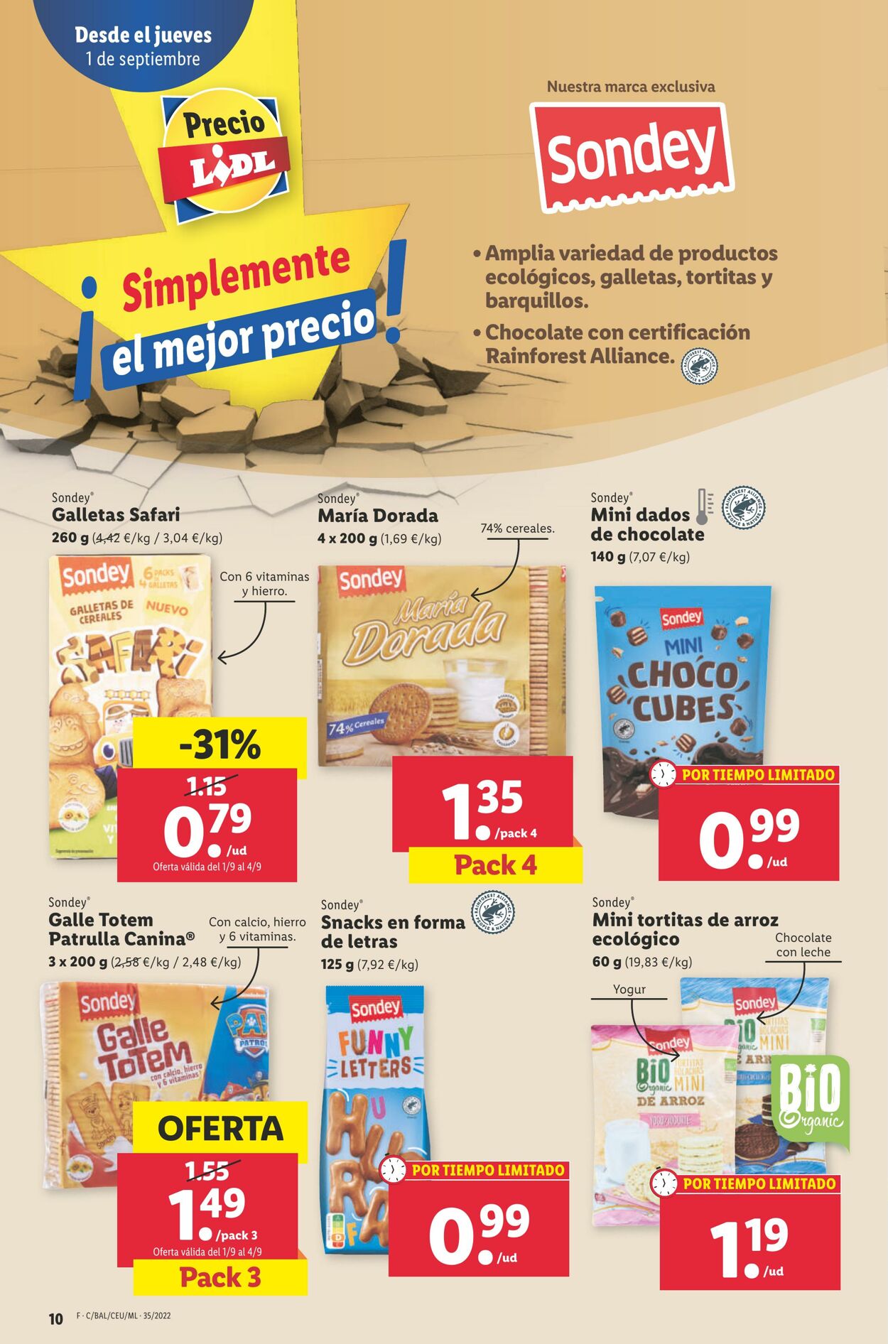 Folleto Lidl 01.09.2022 - 07.09.2022