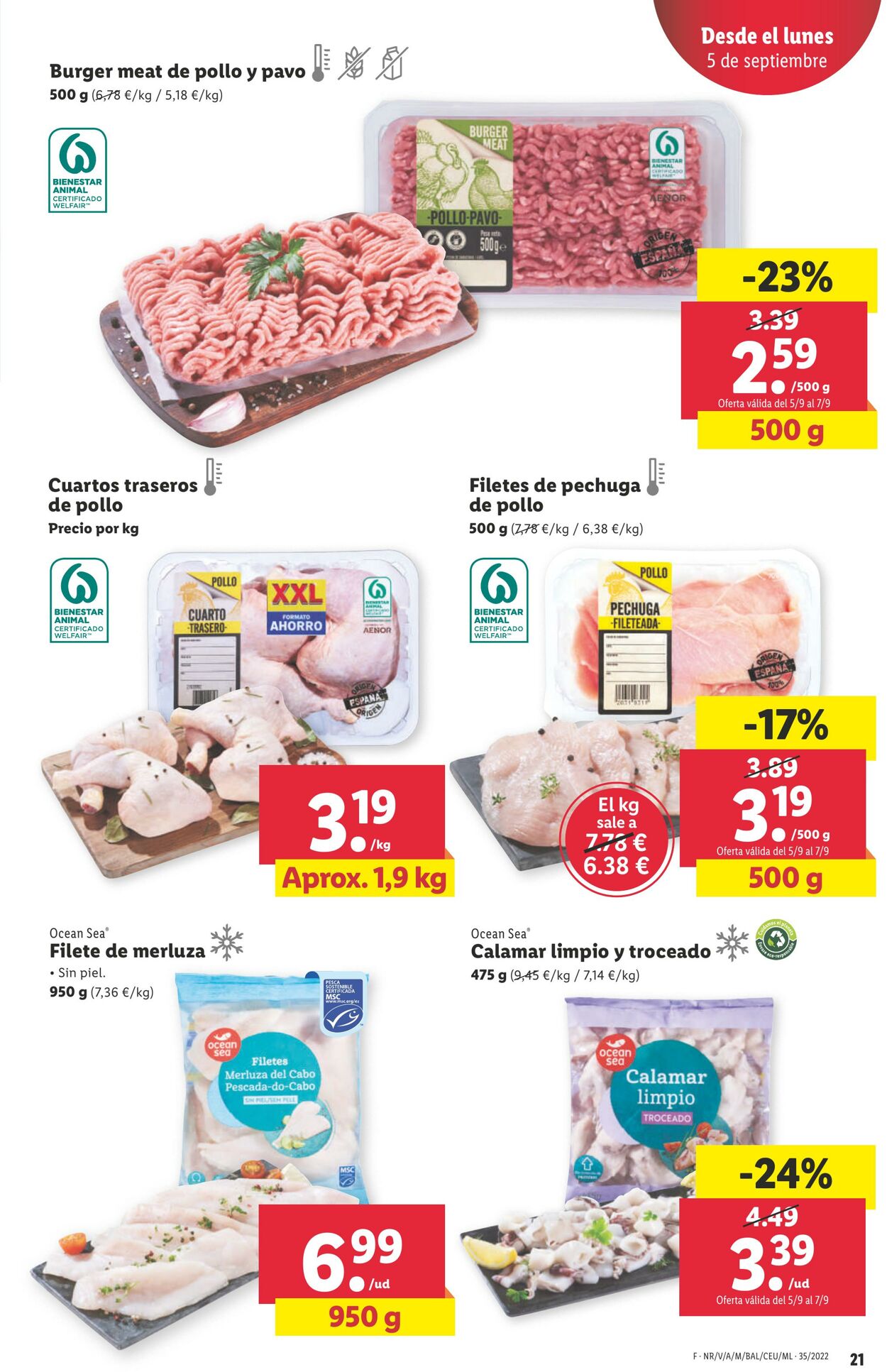 Folleto Lidl 01.09.2022 - 07.09.2022