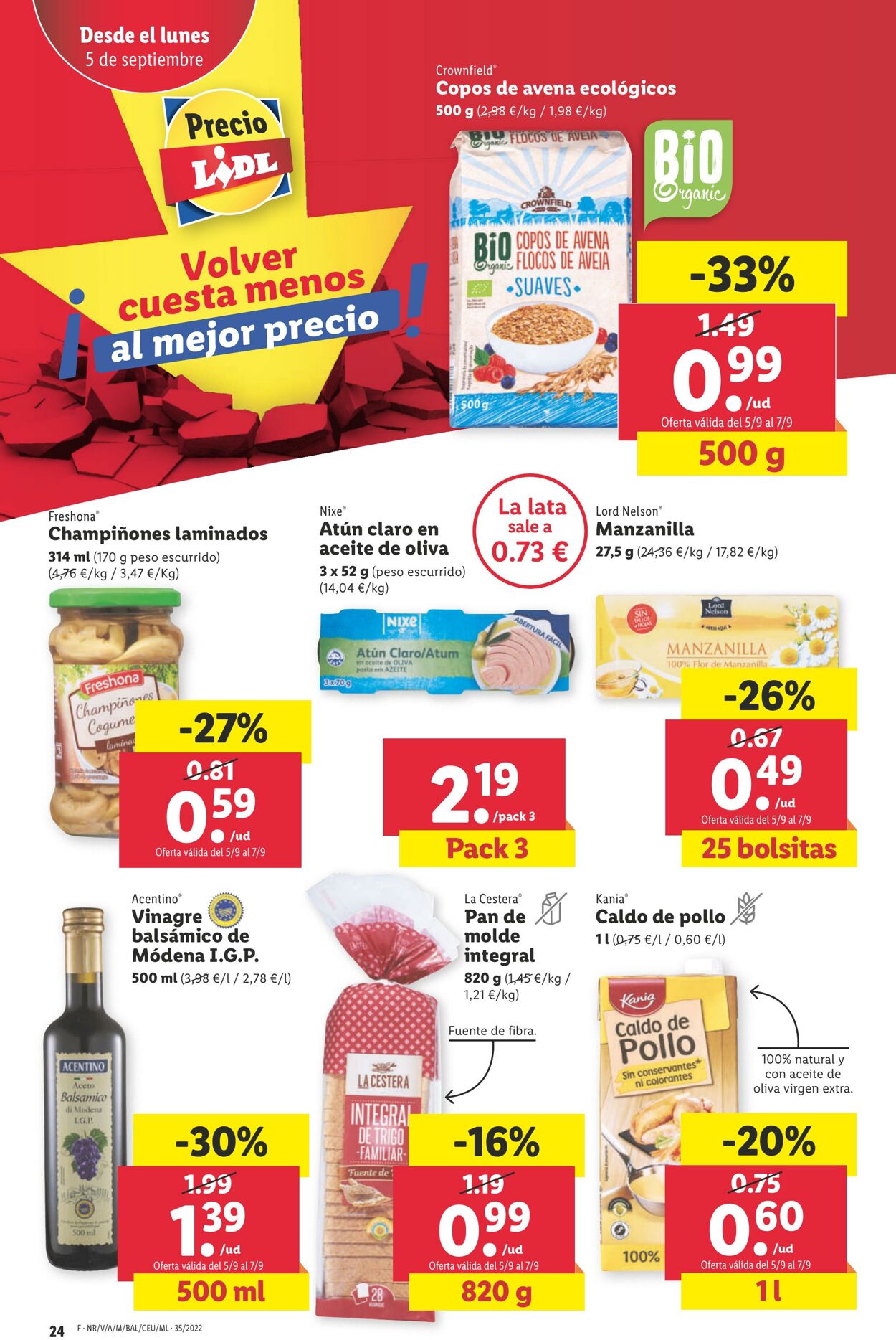 Folleto Lidl 01.09.2022 - 07.09.2022