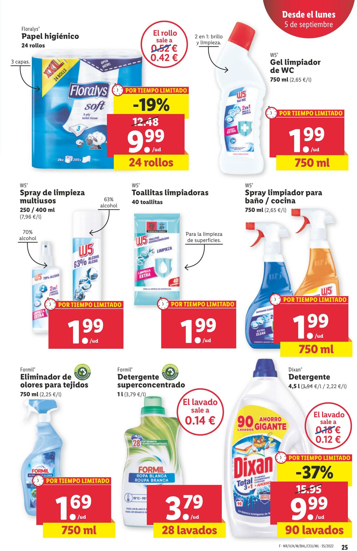 Folleto Lidl 01.09.2022 - 07.09.2022