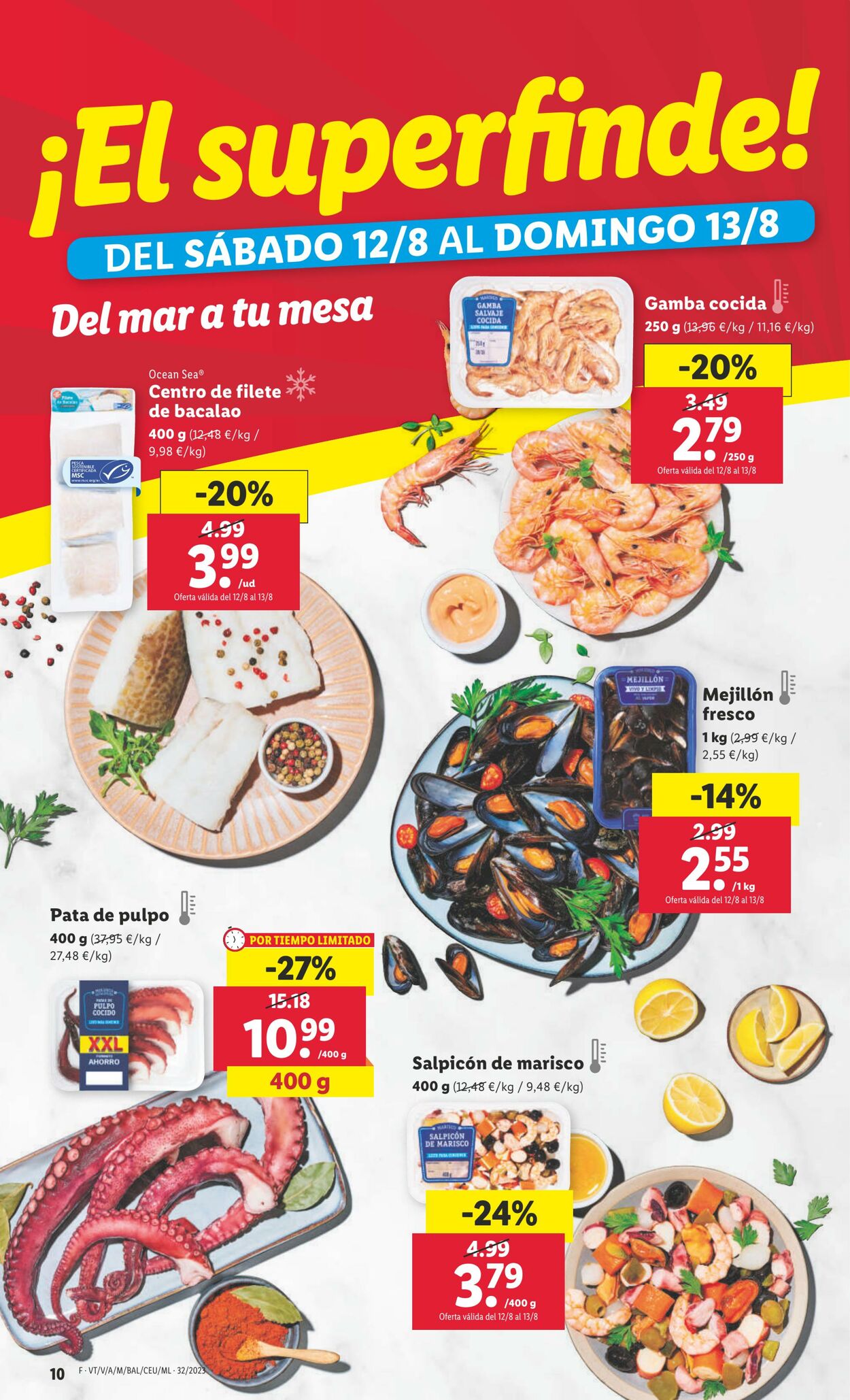 Folleto Lidl 10.08.2023 - 16.08.2023