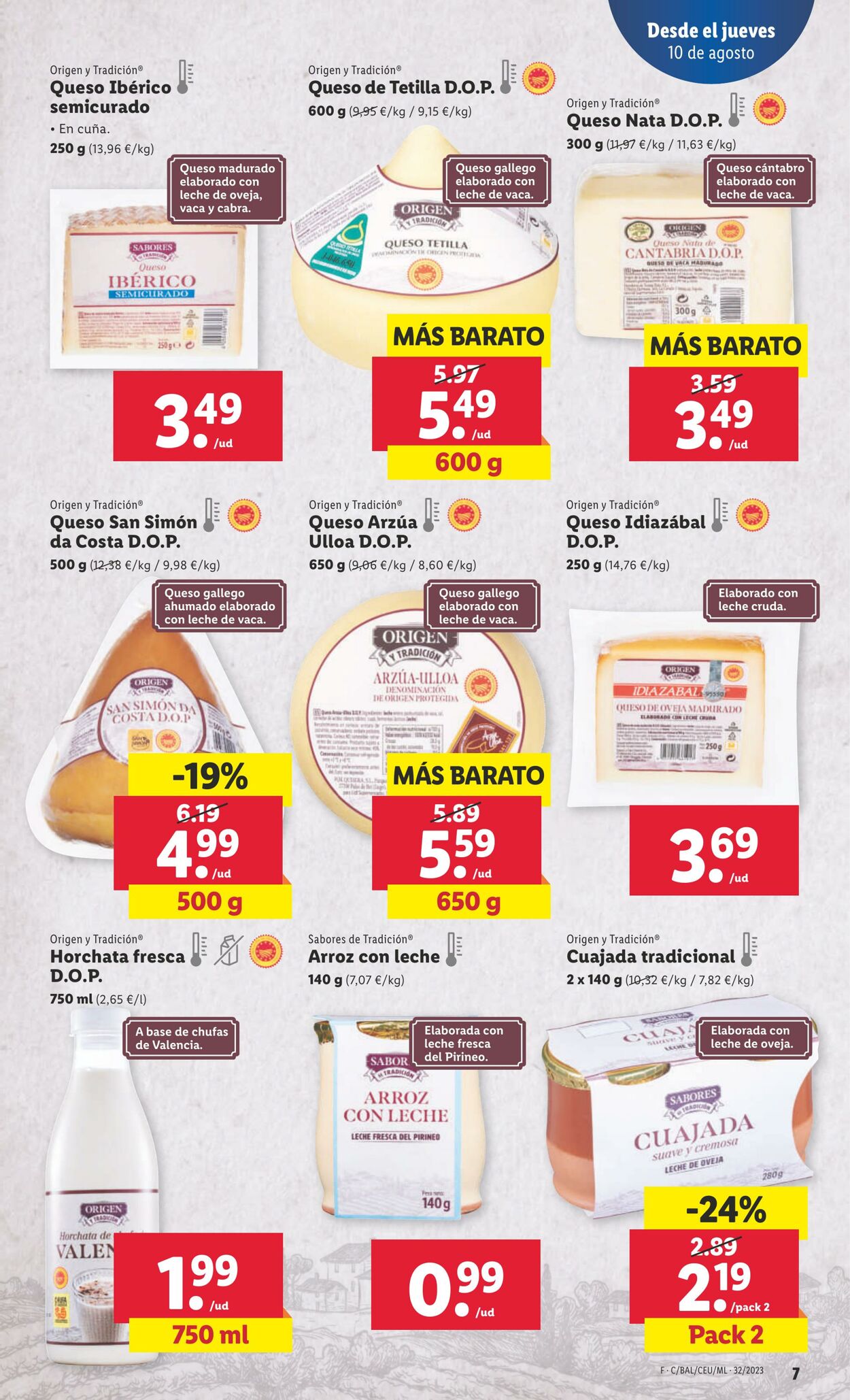 Folleto Lidl 10.08.2023 - 16.08.2023