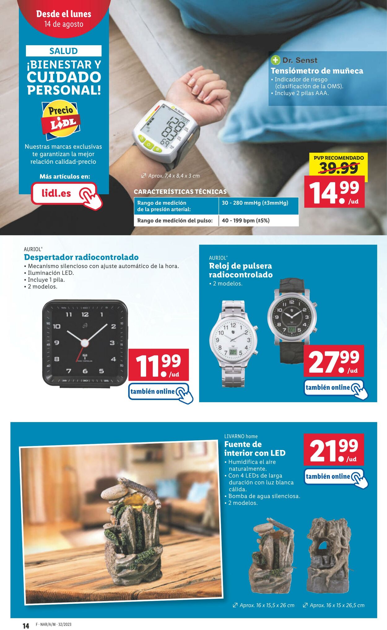 Folleto Lidl 10.08.2023 - 16.08.2023