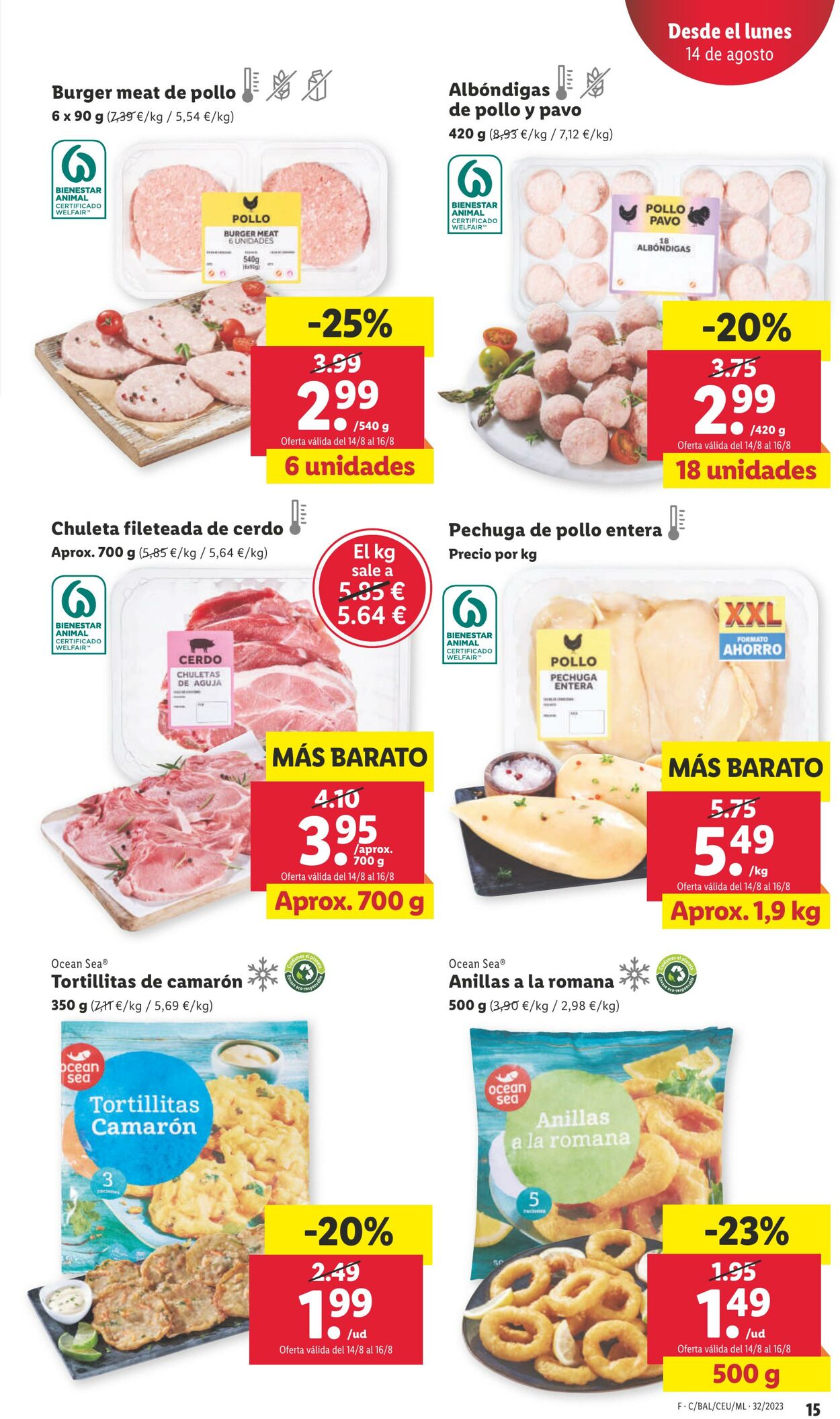 Folleto Lidl 10.08.2023 - 16.08.2023