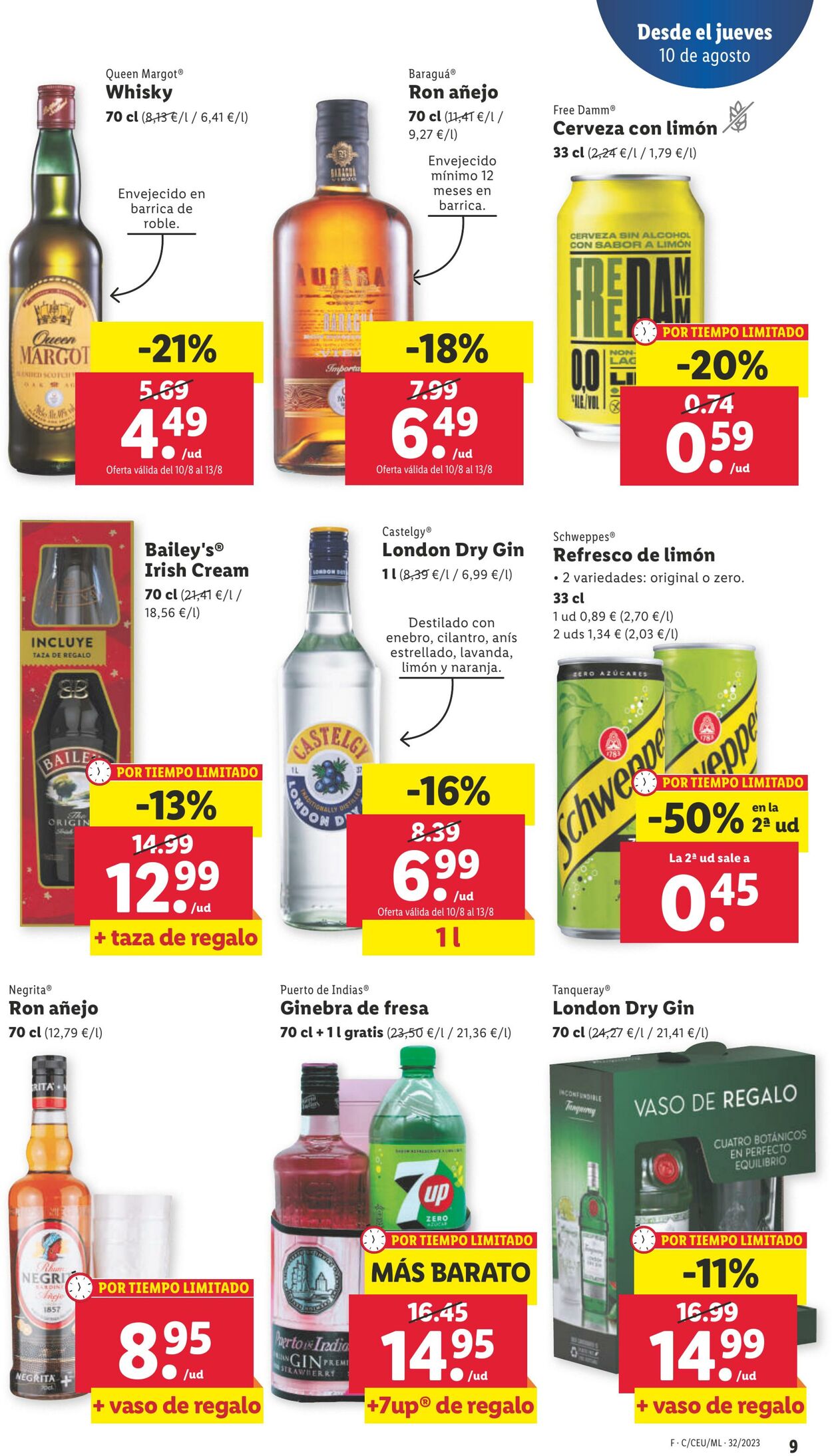 Folleto Lidl 10.08.2023 - 16.08.2023