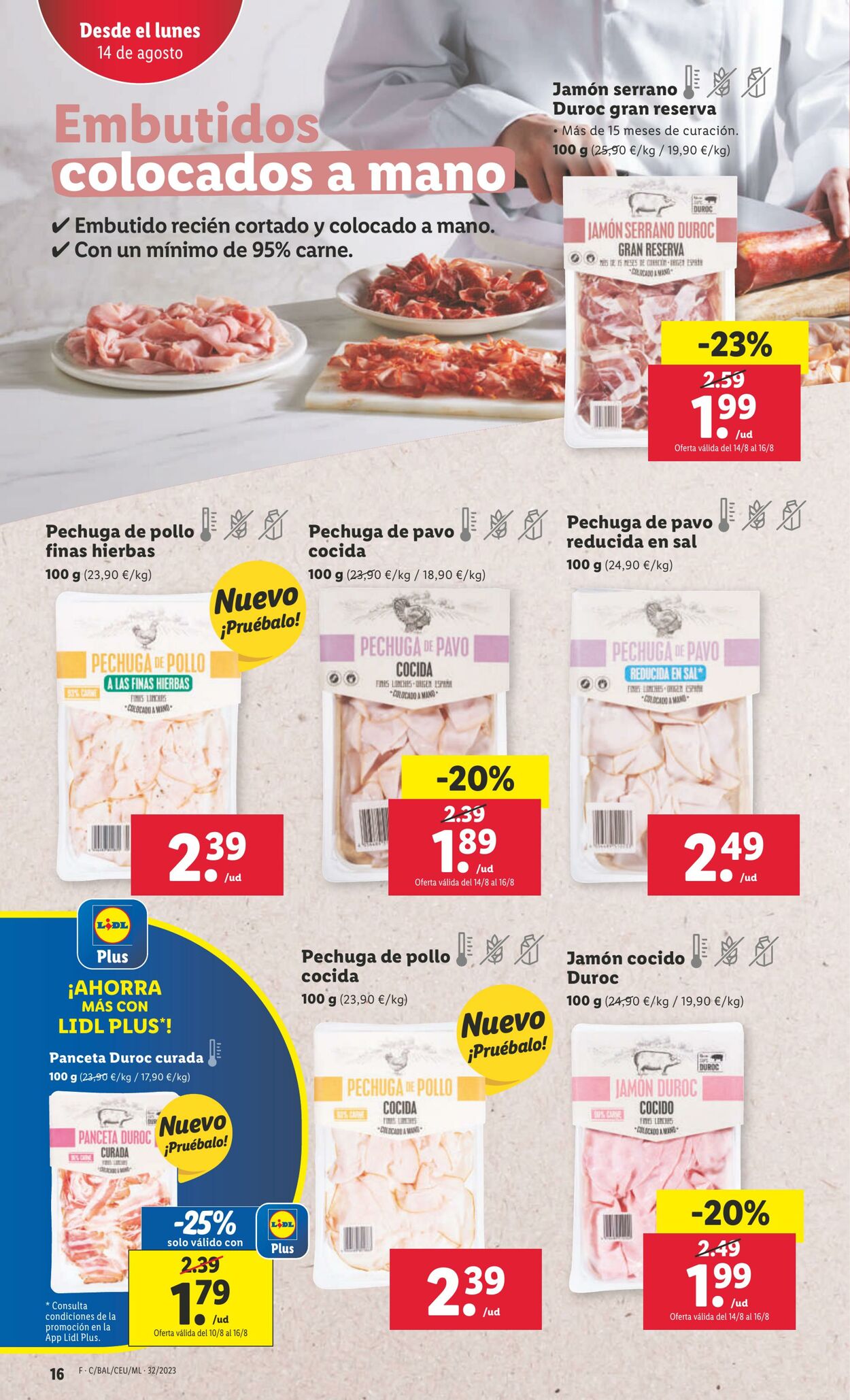 Folleto Lidl 10.08.2023 - 16.08.2023