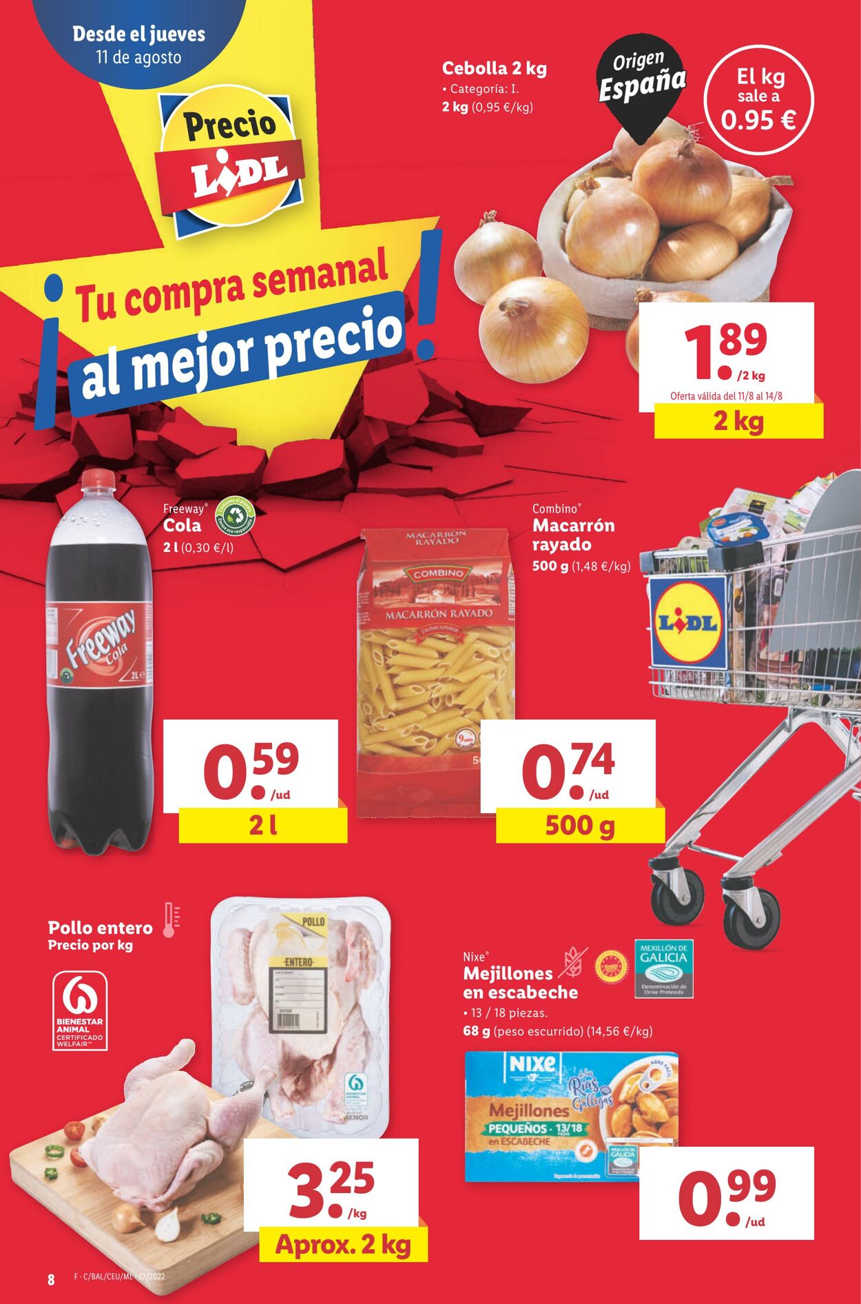 Folleto Lidl 11.08.2022 - 17.08.2022