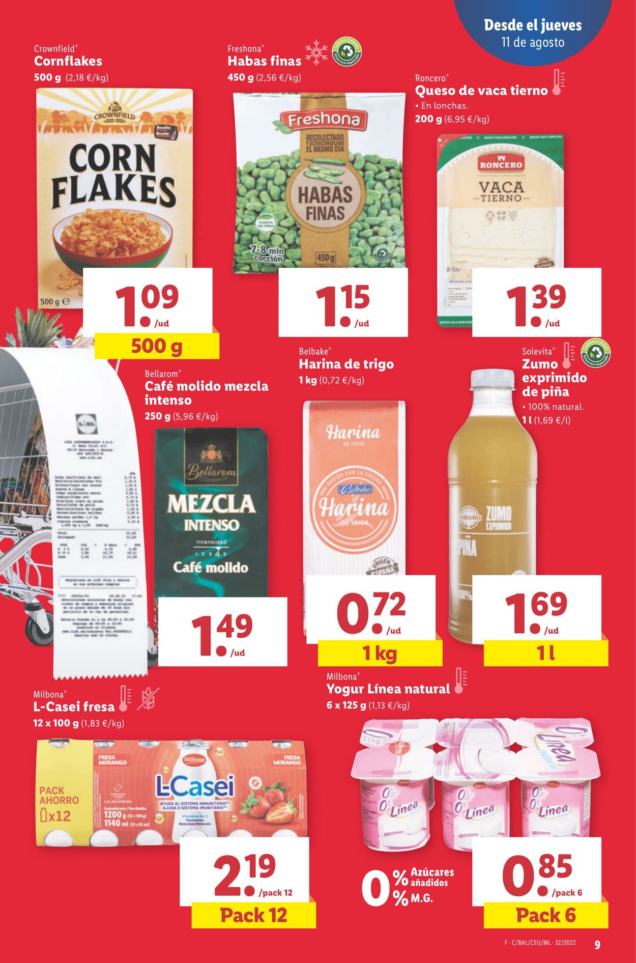 Folleto Lidl 11.08.2022 - 17.08.2022