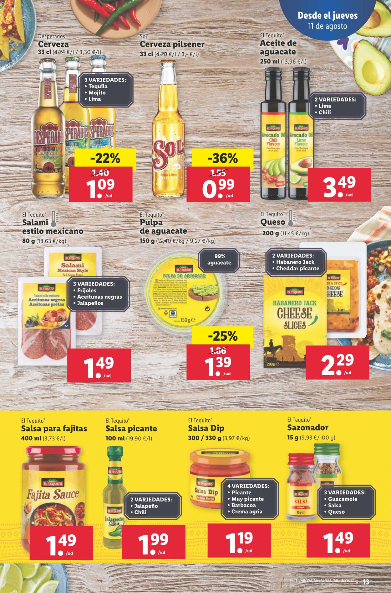 Folleto Lidl 11.08.2022 - 17.08.2022