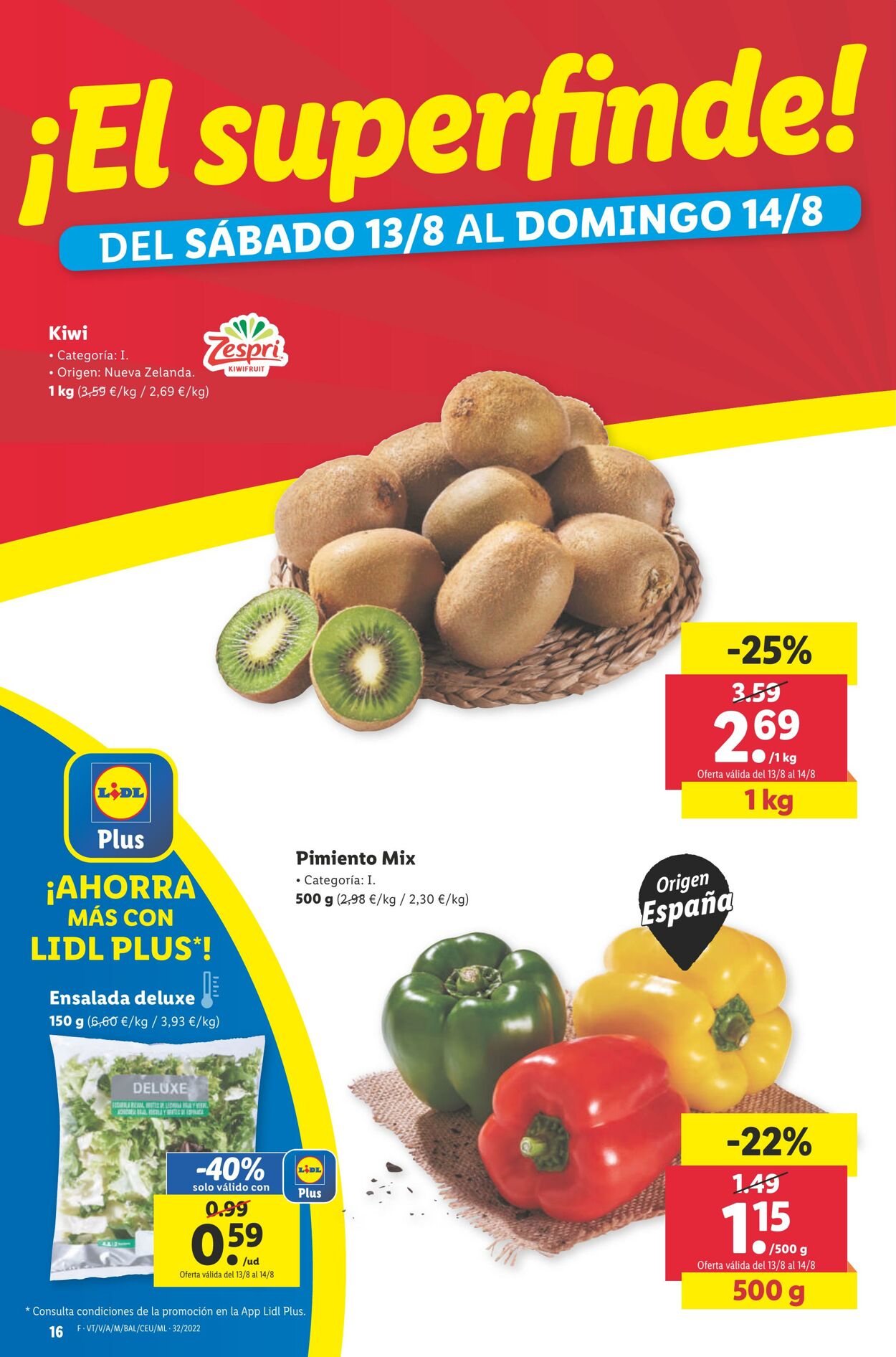 Folleto Lidl 11.08.2022 - 17.08.2022