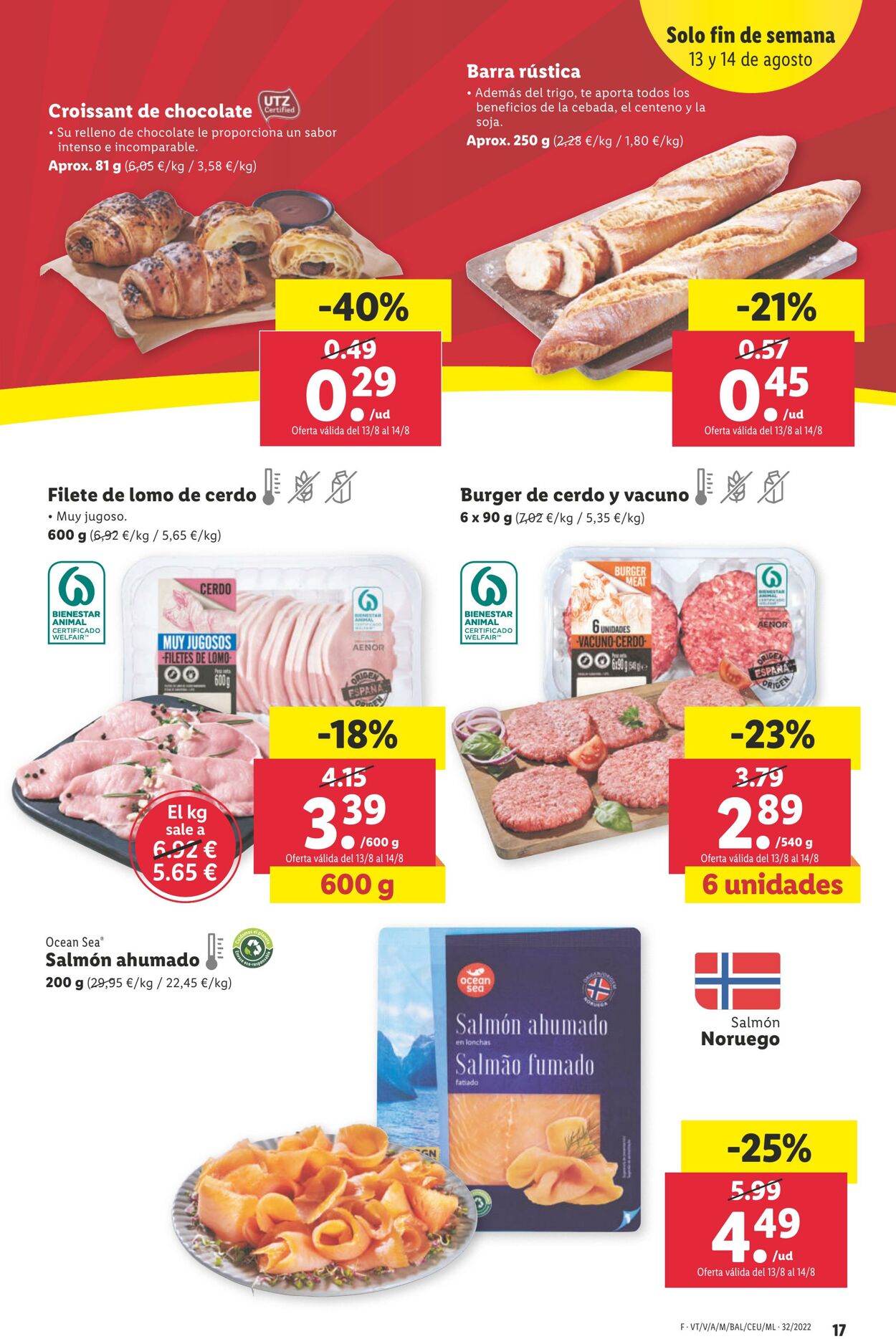 Folleto Lidl 11.08.2022 - 17.08.2022