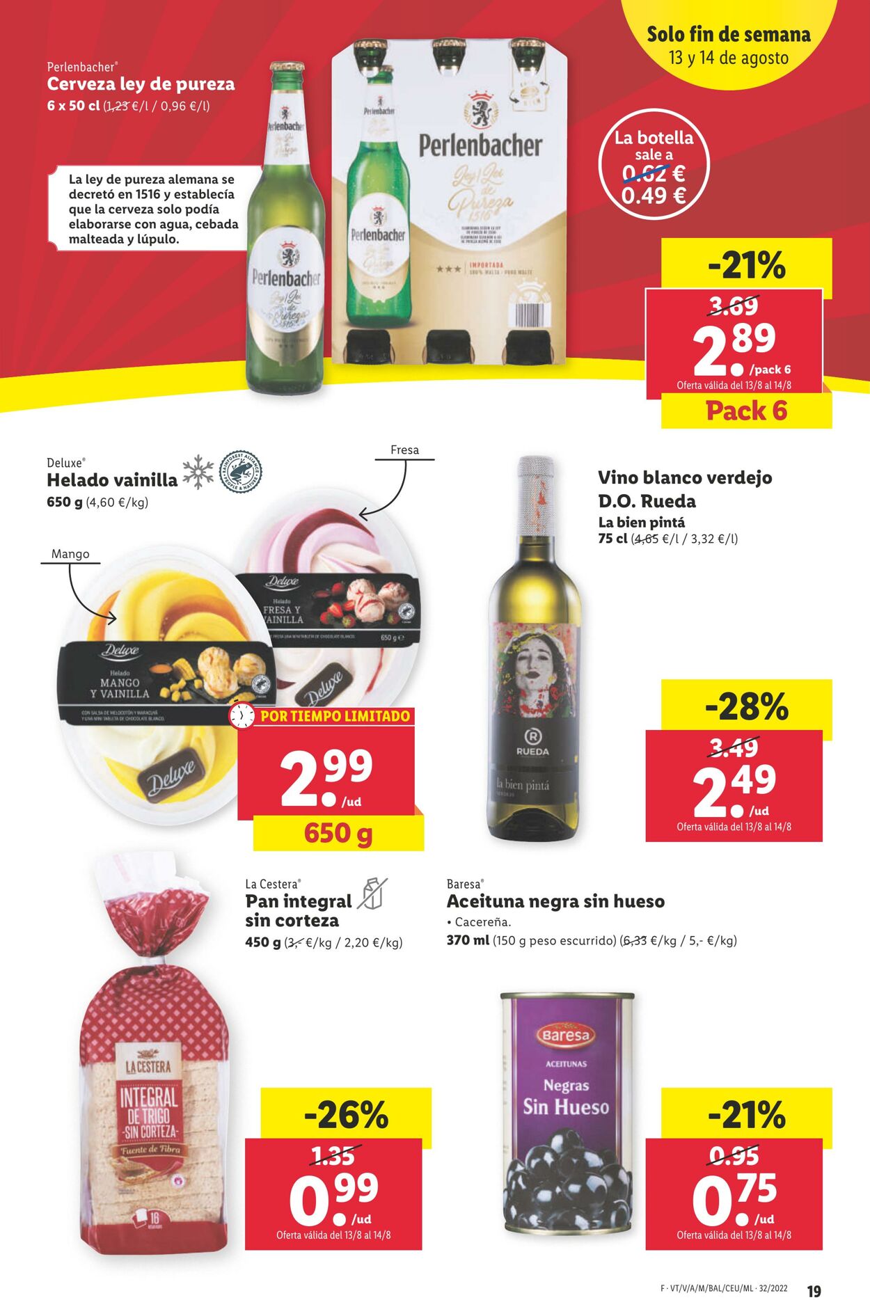 Folleto Lidl 11.08.2022 - 17.08.2022