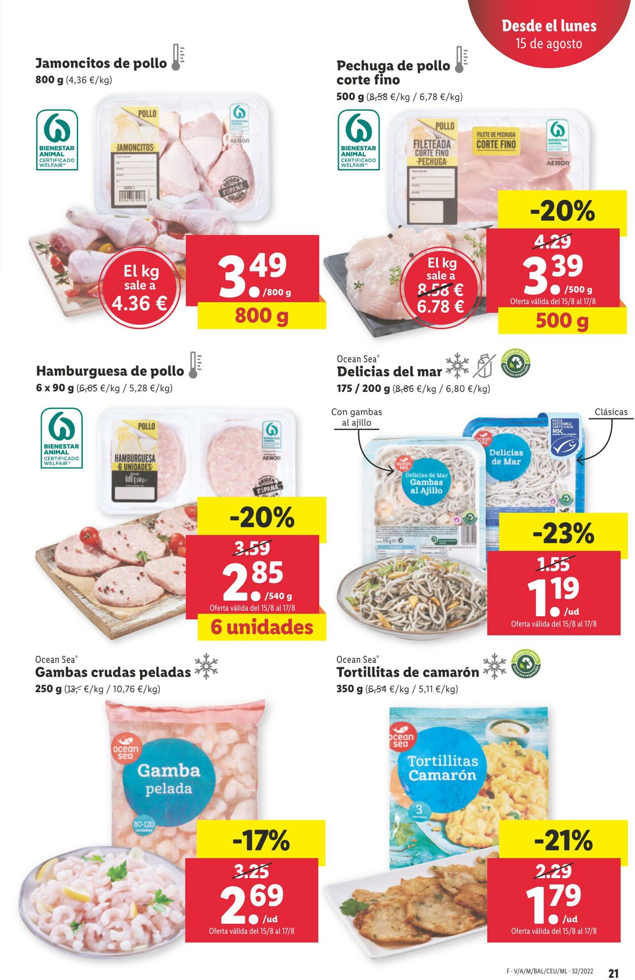 Folleto Lidl 11.08.2022 - 17.08.2022