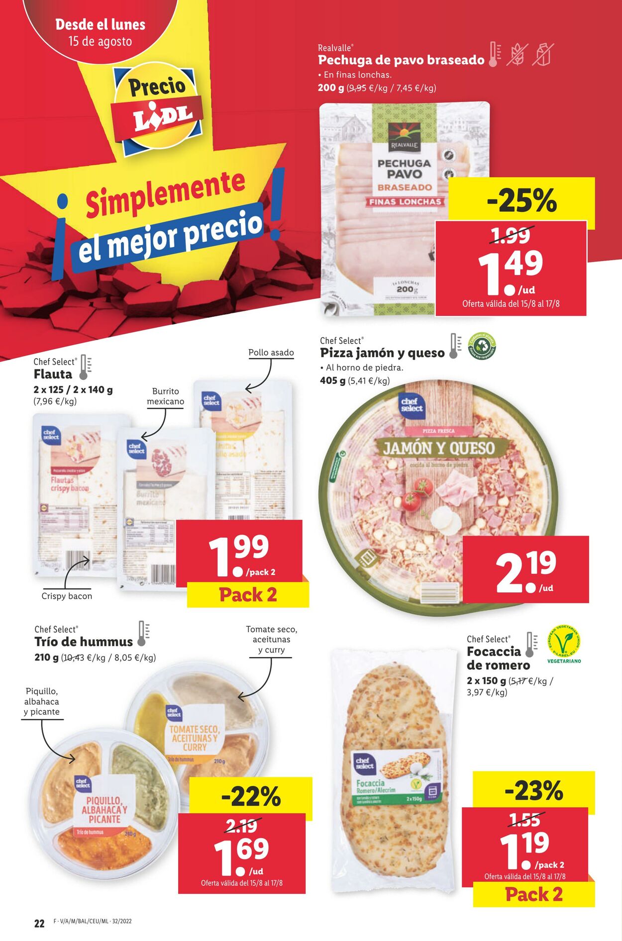 Folleto Lidl 11.08.2022 - 17.08.2022