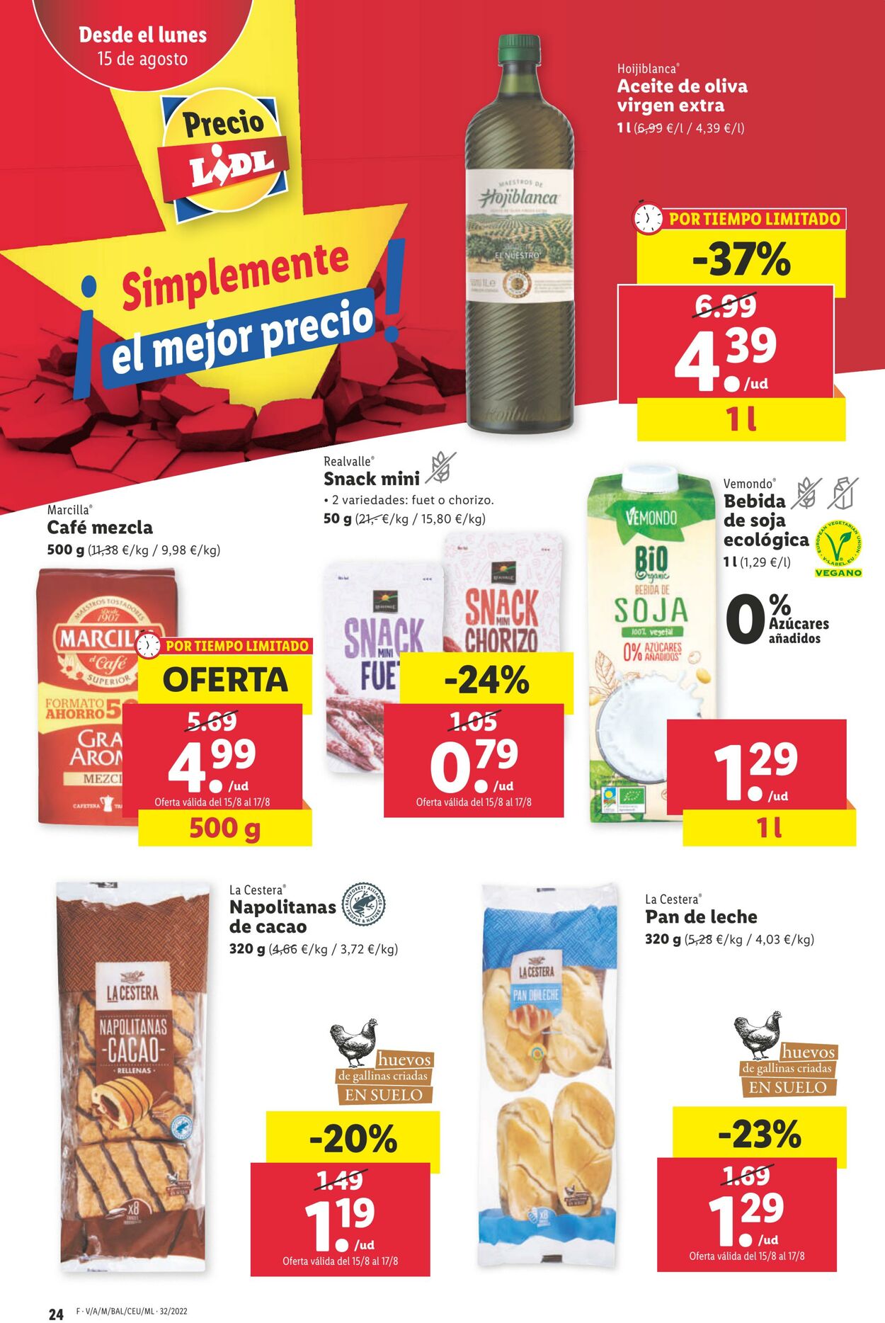 Folleto Lidl 11.08.2022 - 17.08.2022