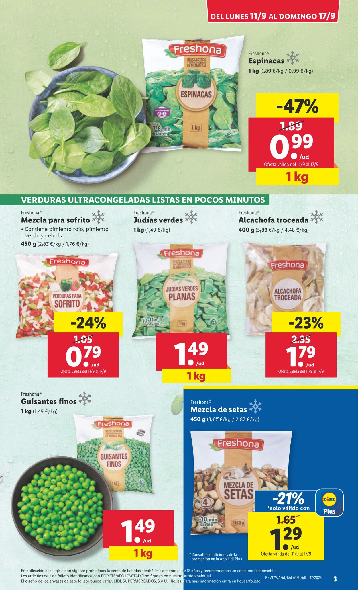 Folleto Lidl 11.09.2023 - 17.09.2023