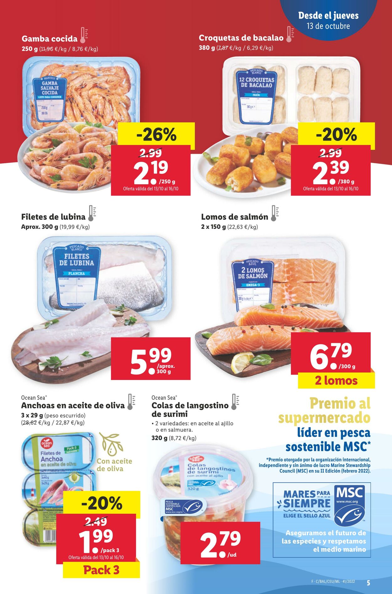 Folleto Lidl 13.10.2022 - 19.10.2022